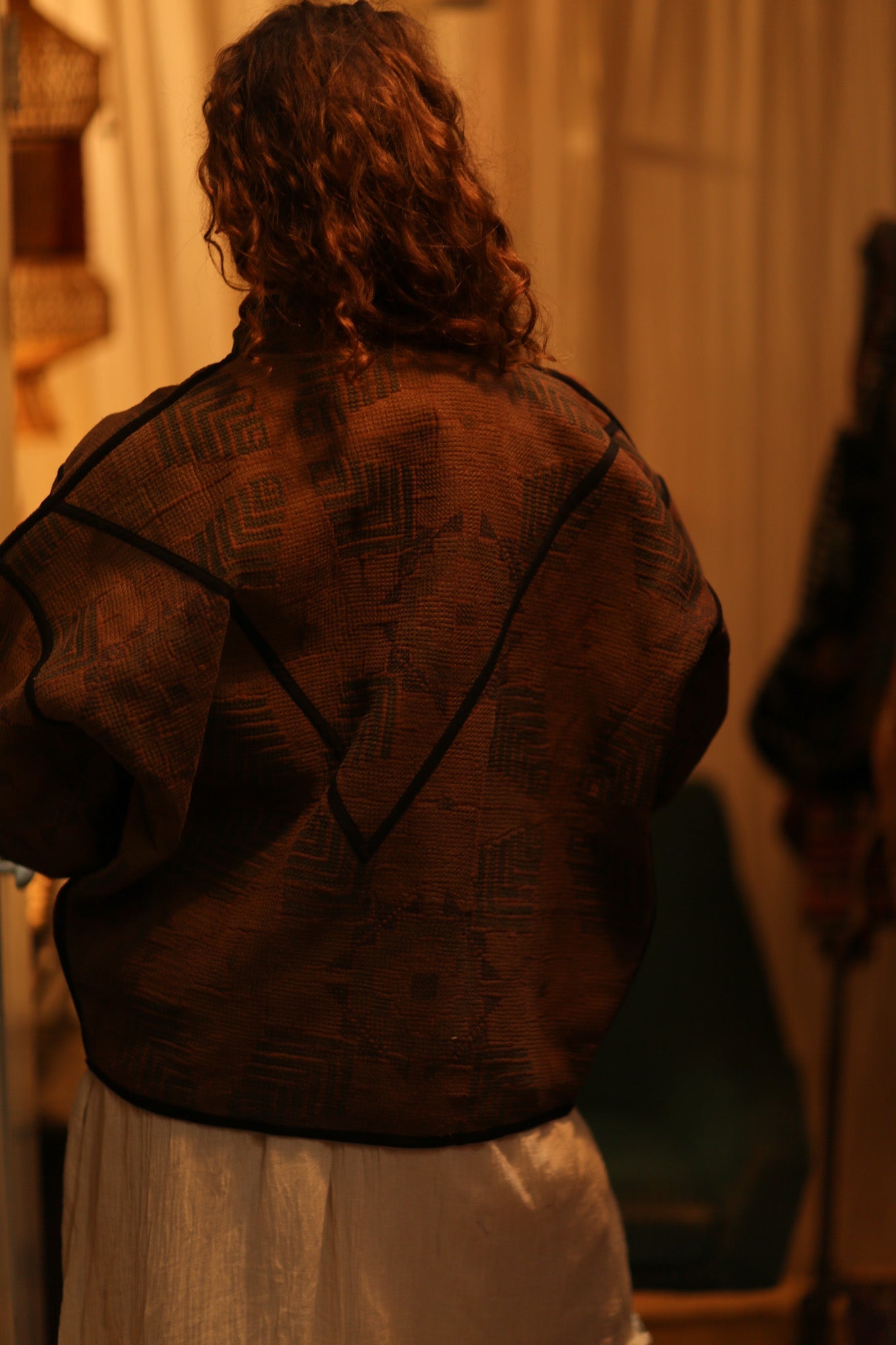 BROWN KANTHA JACKET FRANCESCA