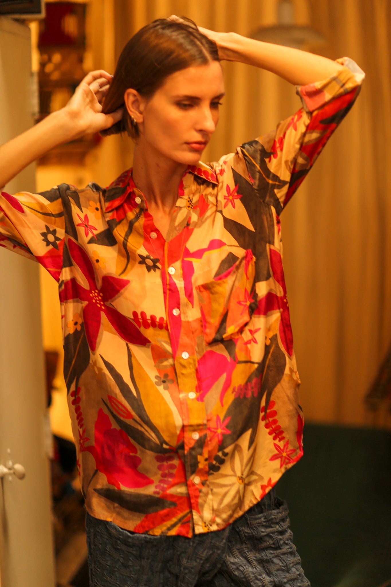 BOYFRIEND SHIRT BILLIE ME BLOOMING