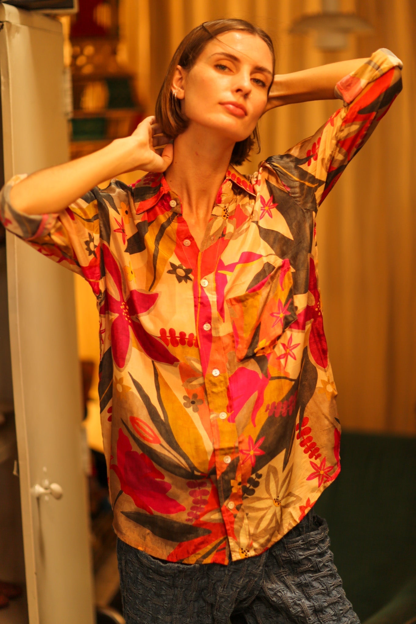 BOYFRIEND SHIRT BILLIE ME BLOOMING