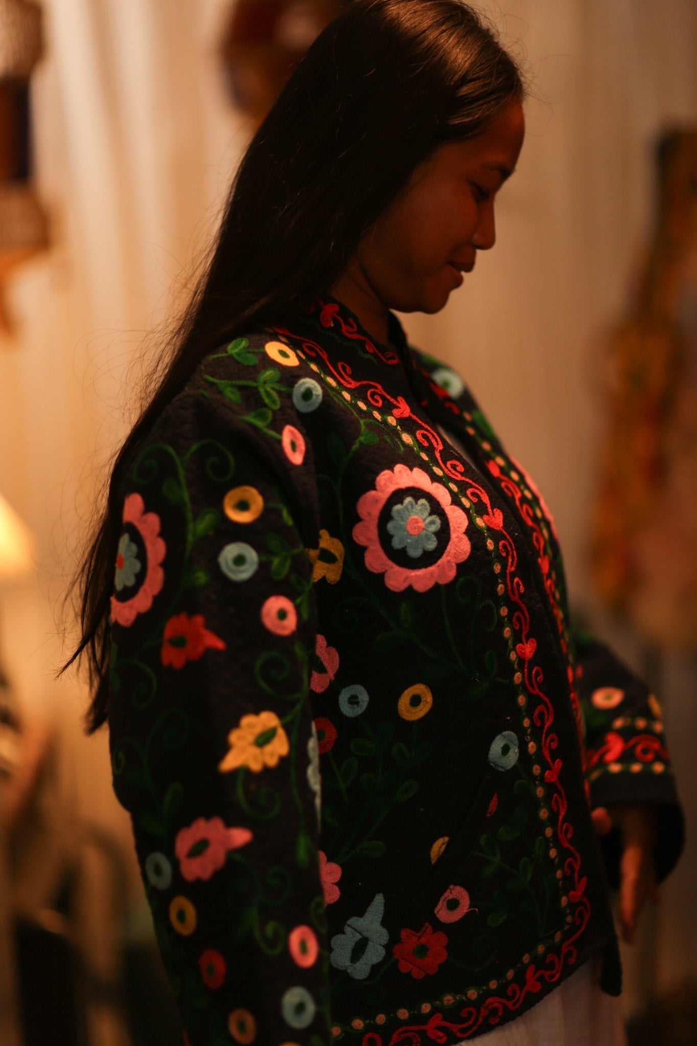 EMBROIDERED JACKET INGRID ARNOLD