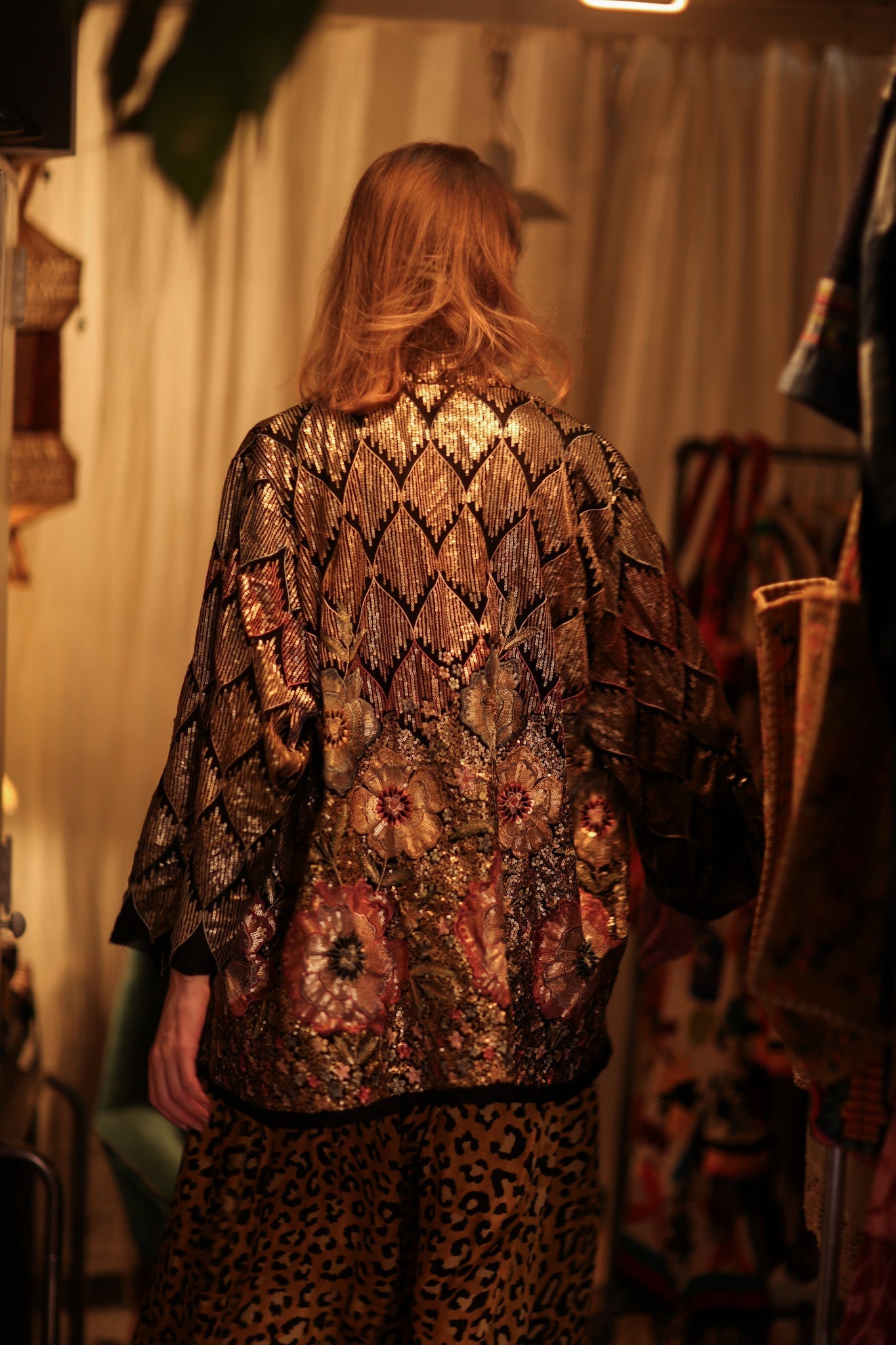 DIANA EMBELLISHED KIMONO