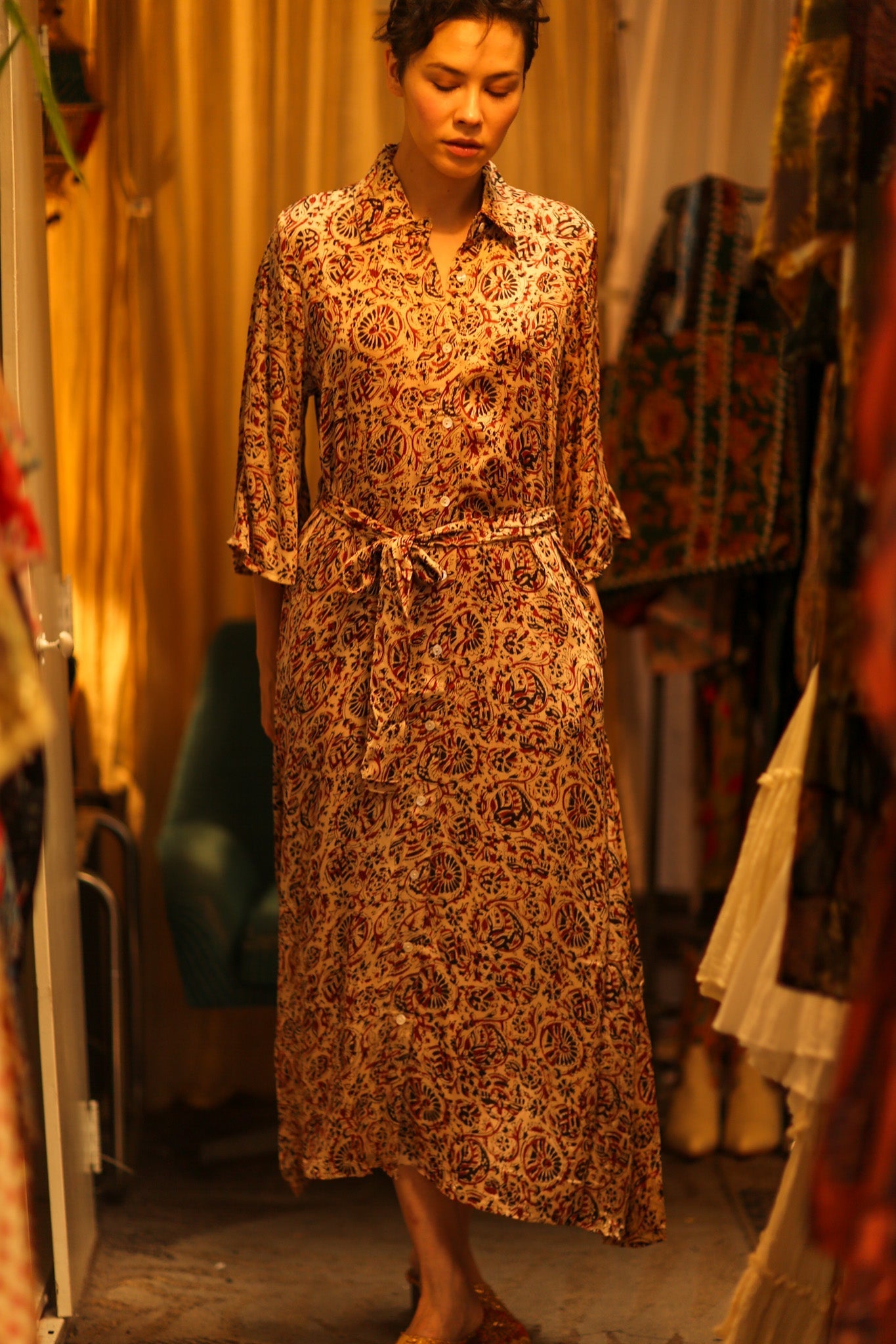 SILK DRESS RUTH MULI NENNA