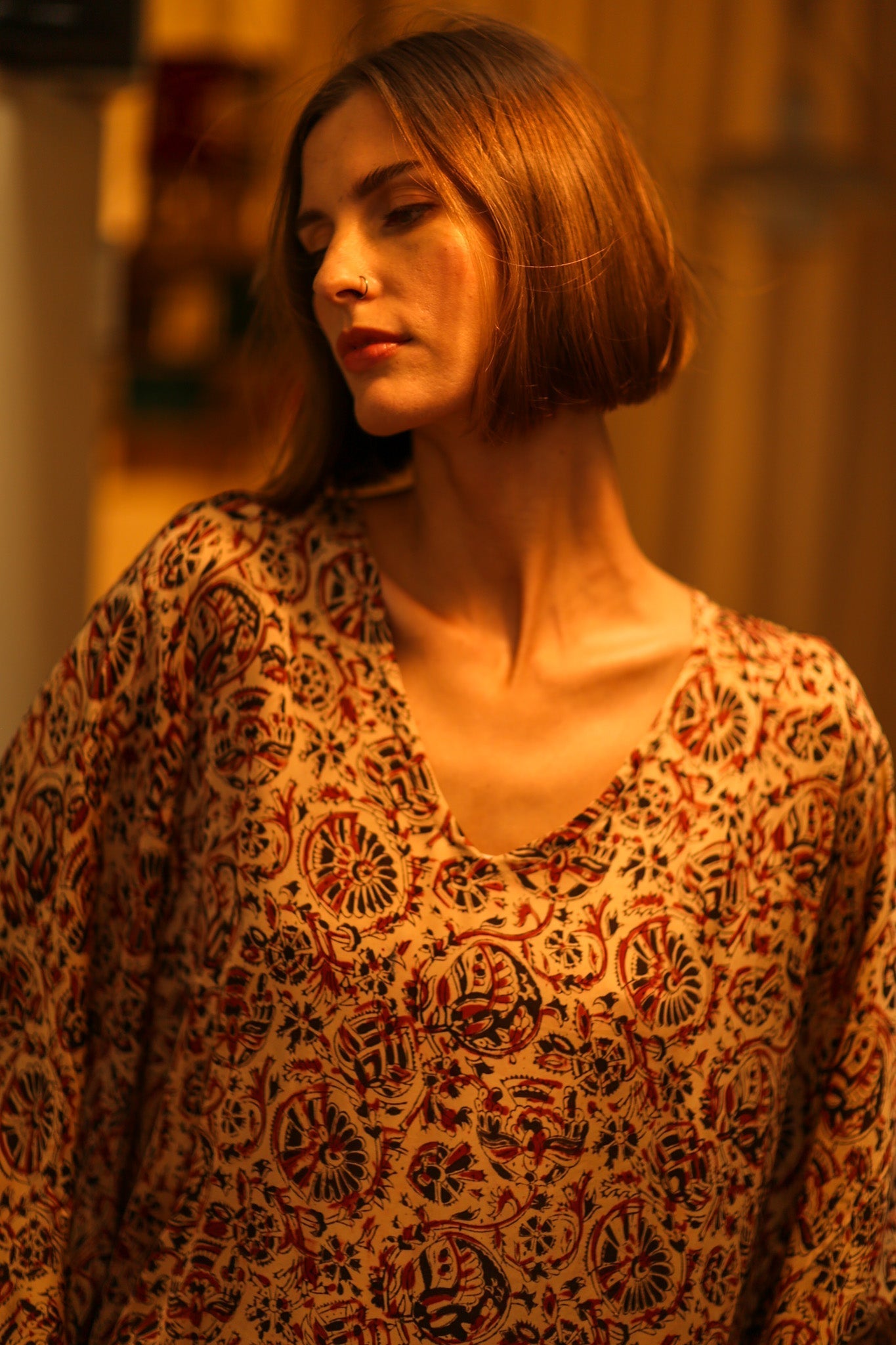 KAFTAN DRESS YAYA INDIAN SUMMER