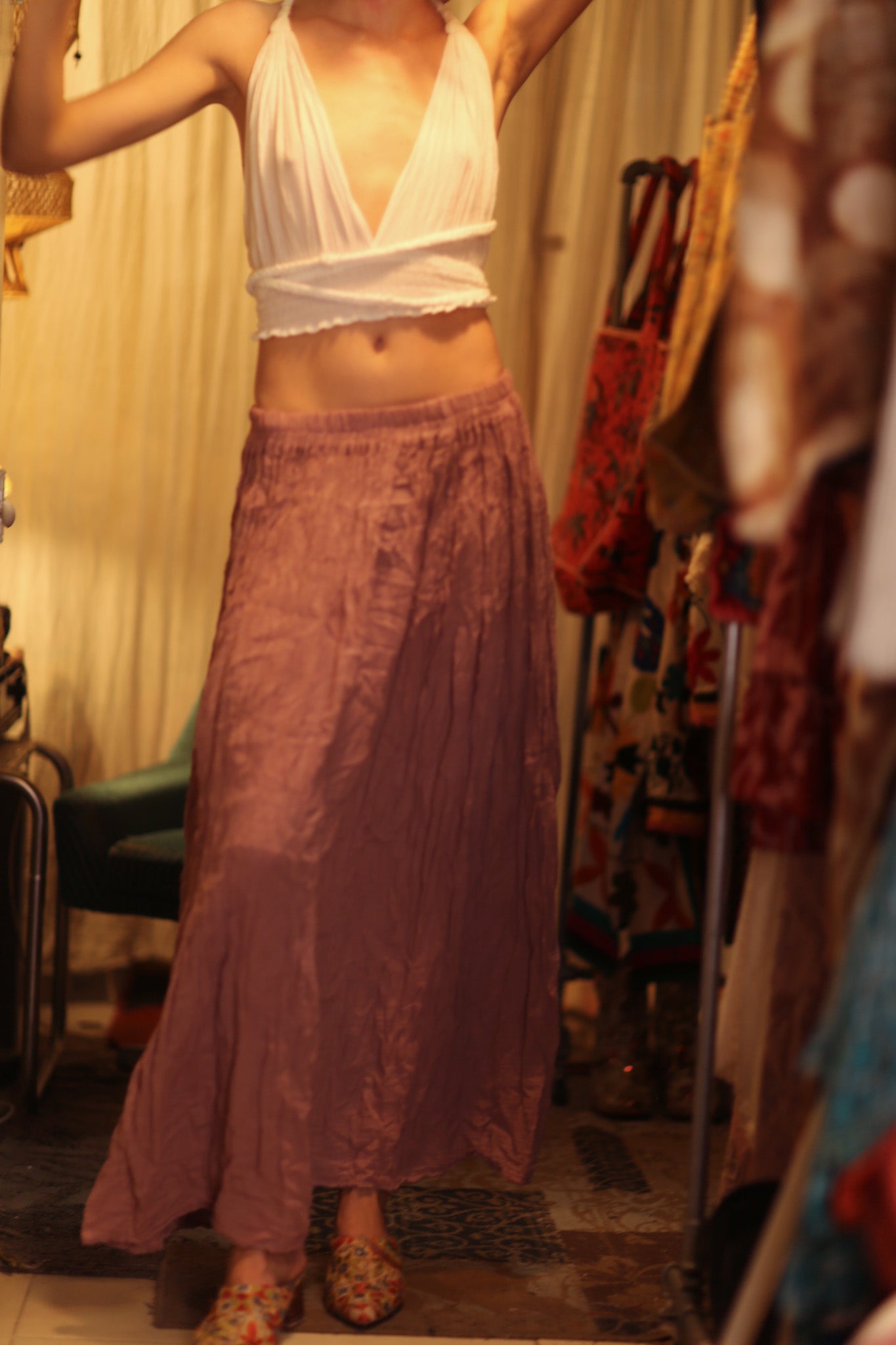 YUMI COTTON SKIRT