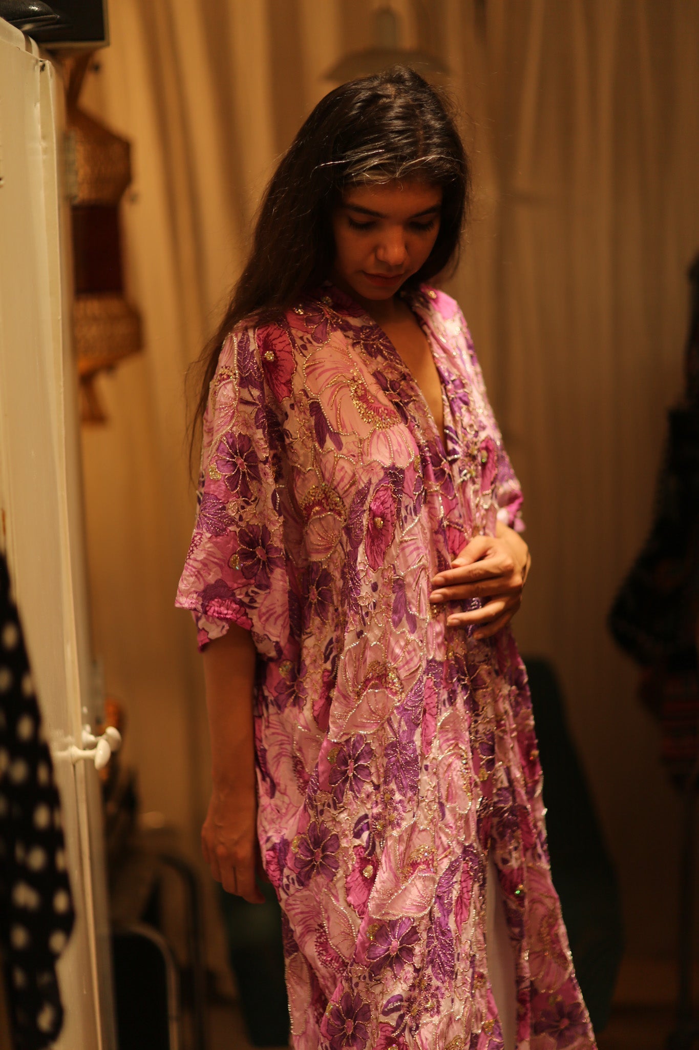 ANDREA EMBROIDERED KIMONO - MOMO STUDIO BERLIN - Berlin Concept Store - sustainable & ethical fashion