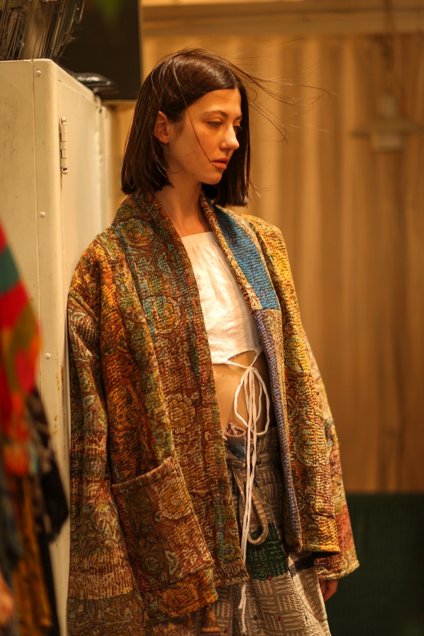 ARTISAN KANTHA KIMONO RIAA - MOMO STUDIO BERLIN - Berlin Concept Store - sustainable & ethical fashion