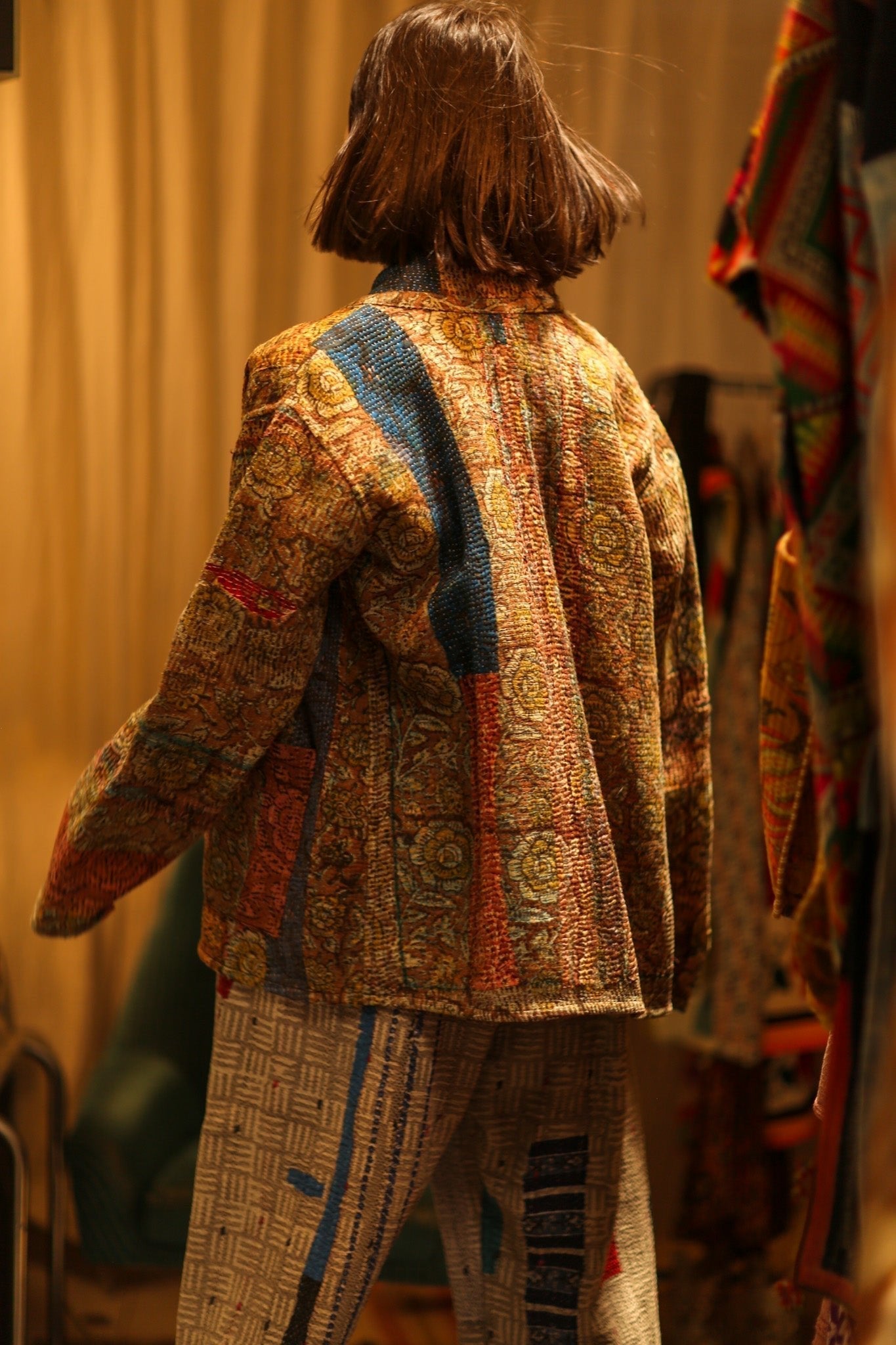 ARTISAN KANTHA KIMONO RIAA - MOMO STUDIO BERLIN - Berlin Concept Store - sustainable & ethical fashion