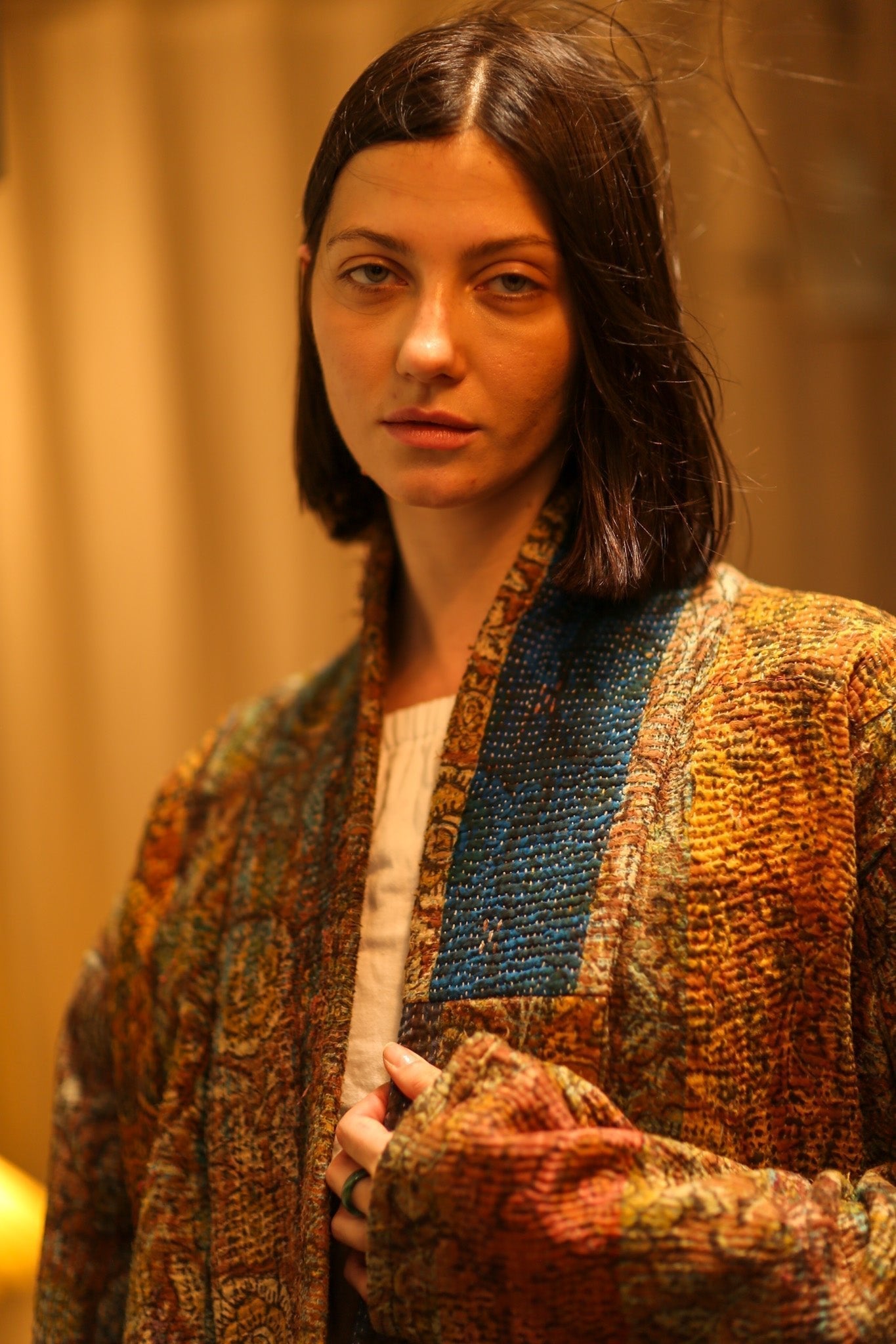 ARTISAN KANTHA KIMONO RIAA - MOMO STUDIO BERLIN - Berlin Concept Store - sustainable & ethical fashion