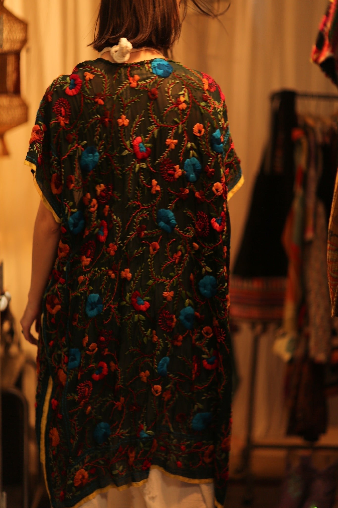 BIANCA EMBROIDERED KIMONO - MOMO STUDIO BERLIN - Berlin Concept Store - sustainable & ethical fashion