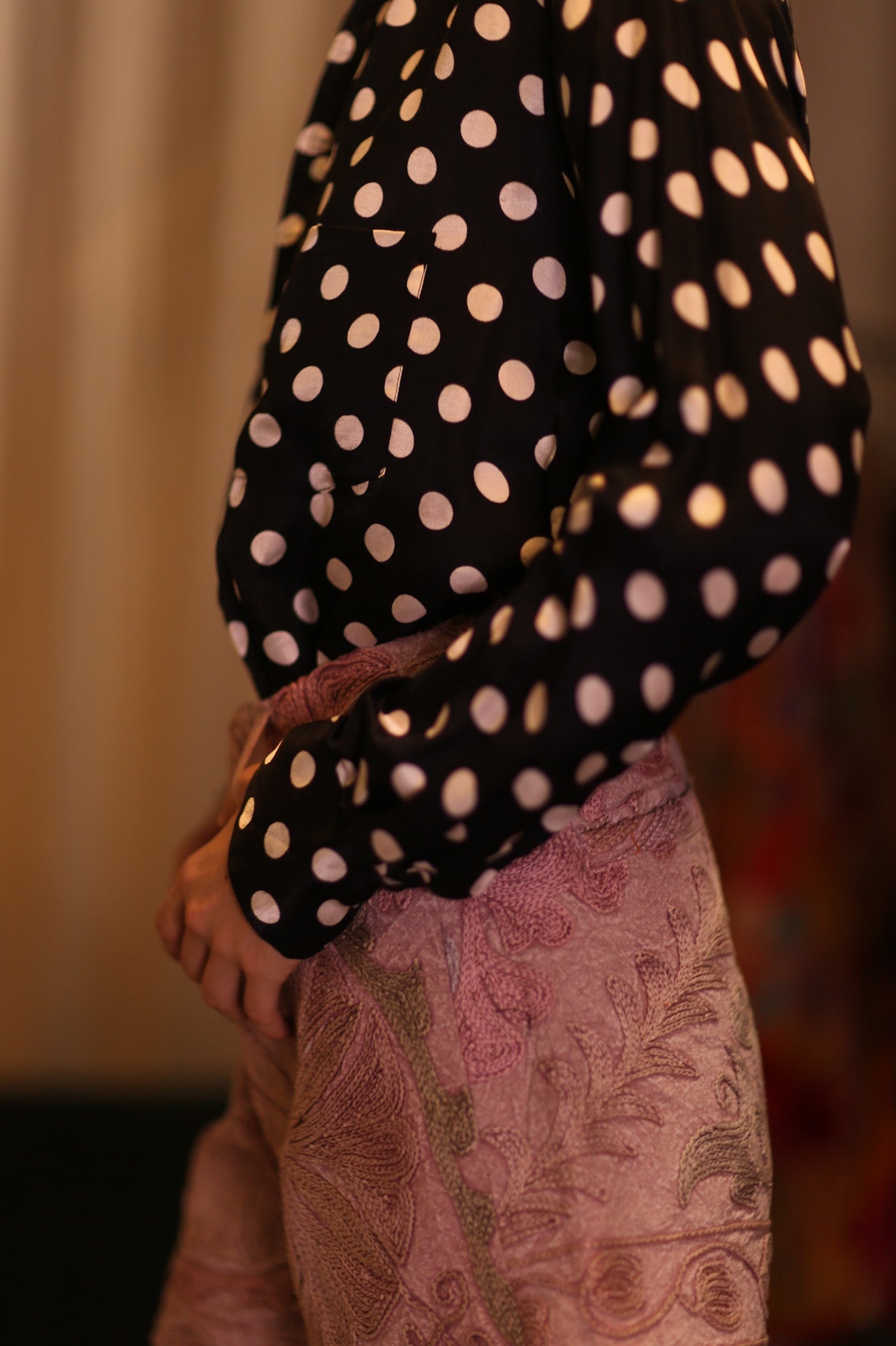 BILLIE BOYFRIEND SHIRT POLKA DOTS - MOMO STUDIO BERLIN - Berlin Concept Store - sustainable & ethical fashion