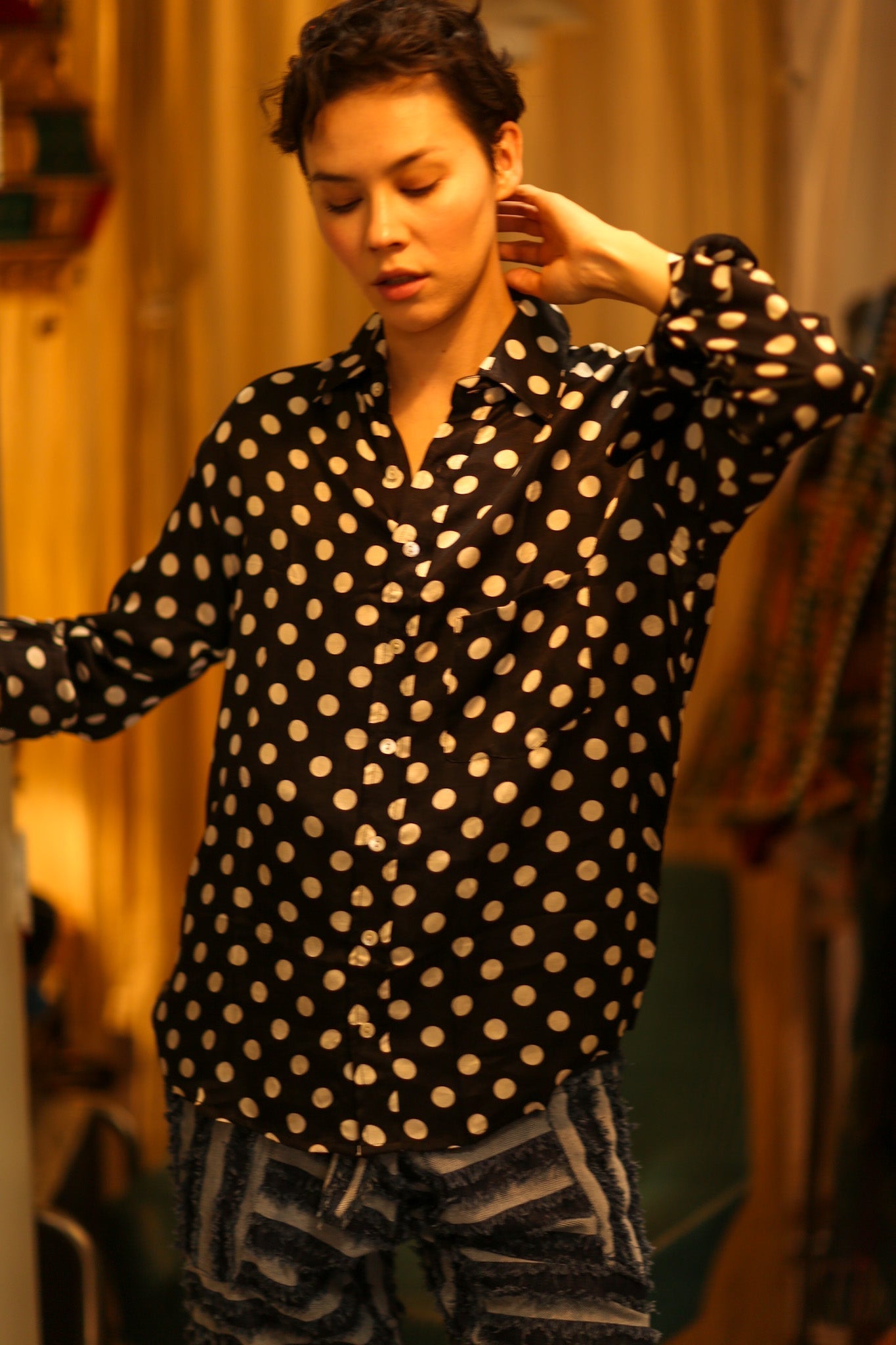BOYFRIEND BILLIE BLACK AND WHITE - MOMO STUDIO BERLIN - Berlin Concept Store - sustainable & ethical fashion