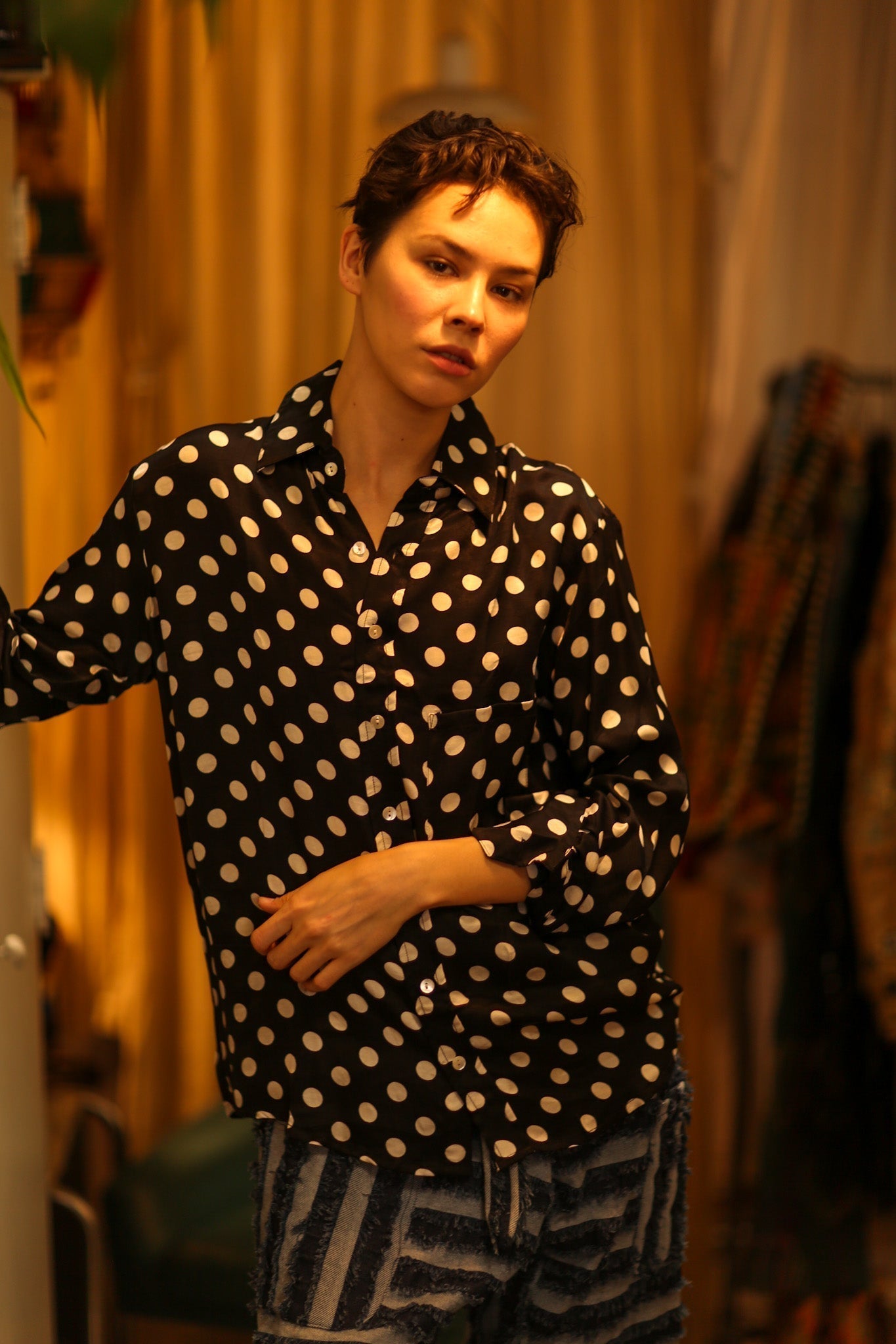 BOYFRIEND BILLIE BLACK AND WHITE - MOMO STUDIO BERLIN - Berlin Concept Store - sustainable & ethical fashion