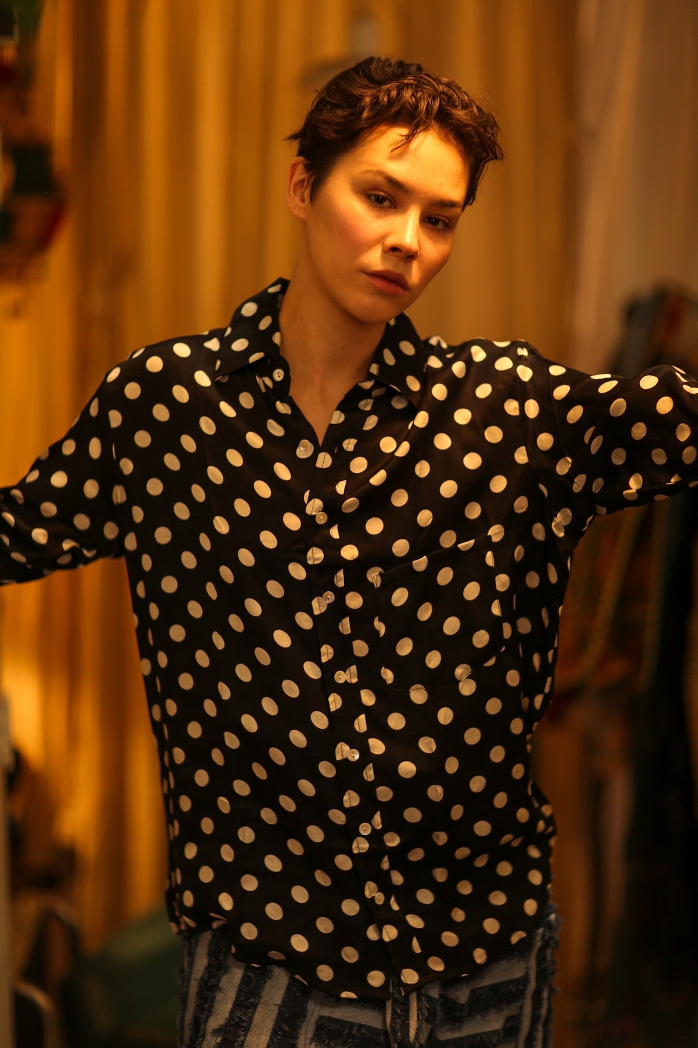 BOYFRIEND BILLIE BLACK AND WHITE - MOMO STUDIO BERLIN - Berlin Concept Store - sustainable & ethical fashion
