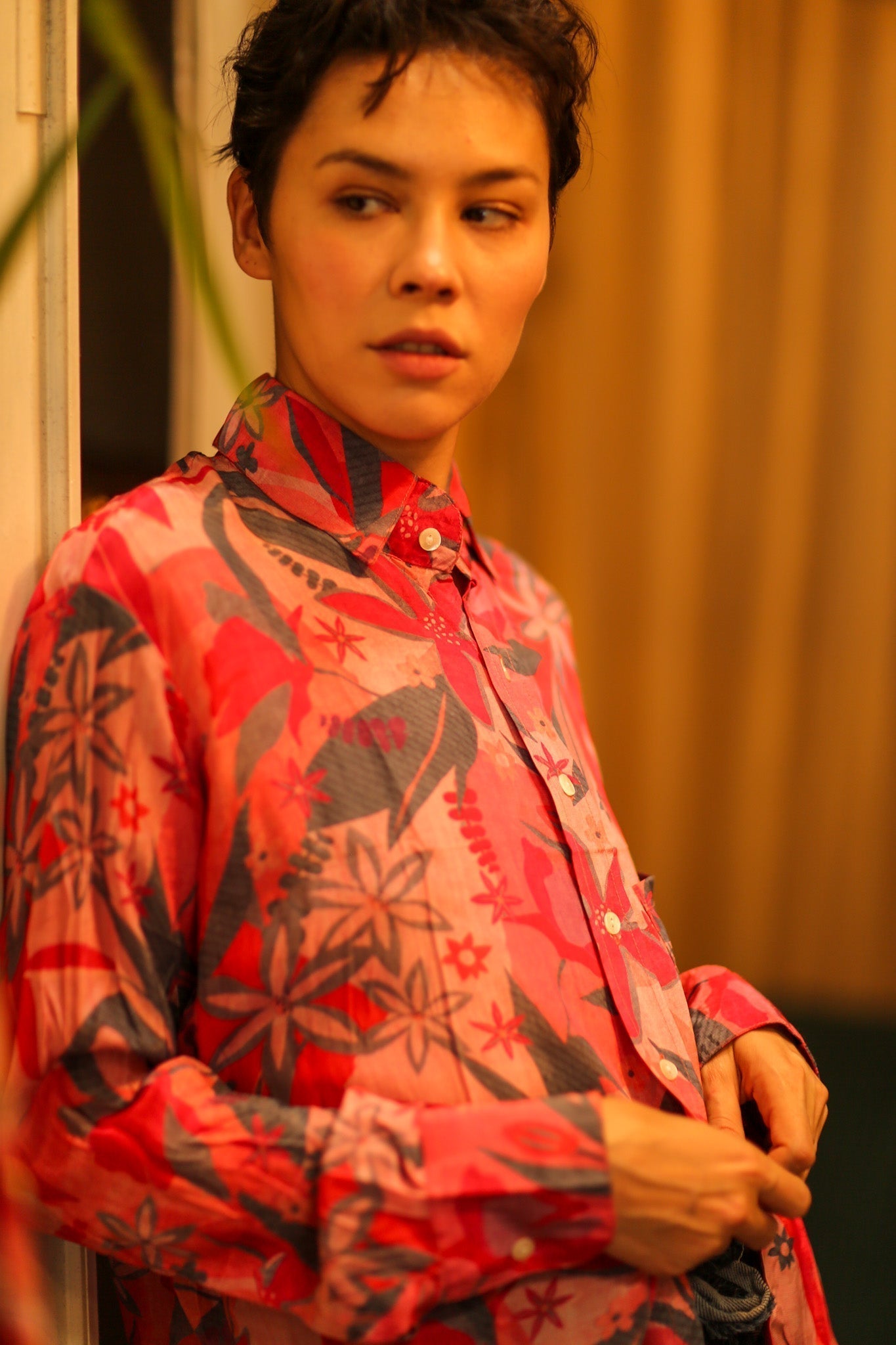 BOYFRIEND BILLIE LIGHT RED JUNGLE - MOMO STUDIO BERLIN - Berlin Concept Store - sustainable & ethical fashion