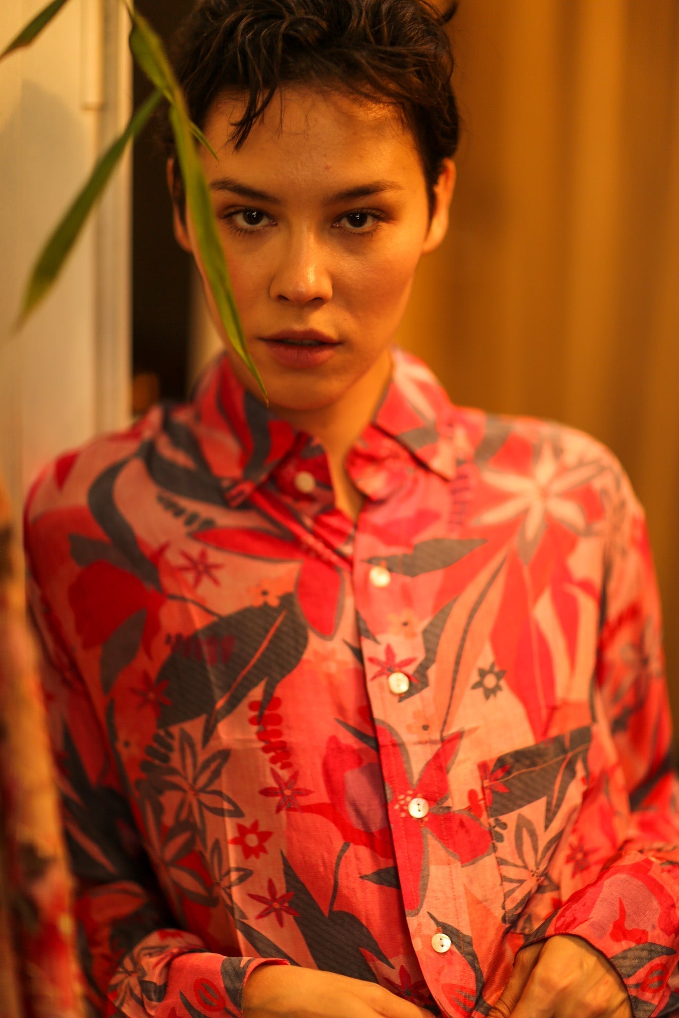 BOYFRIEND BILLIE LIGHT RED JUNGLE - MOMO STUDIO BERLIN - Berlin Concept Store - sustainable & ethical fashion