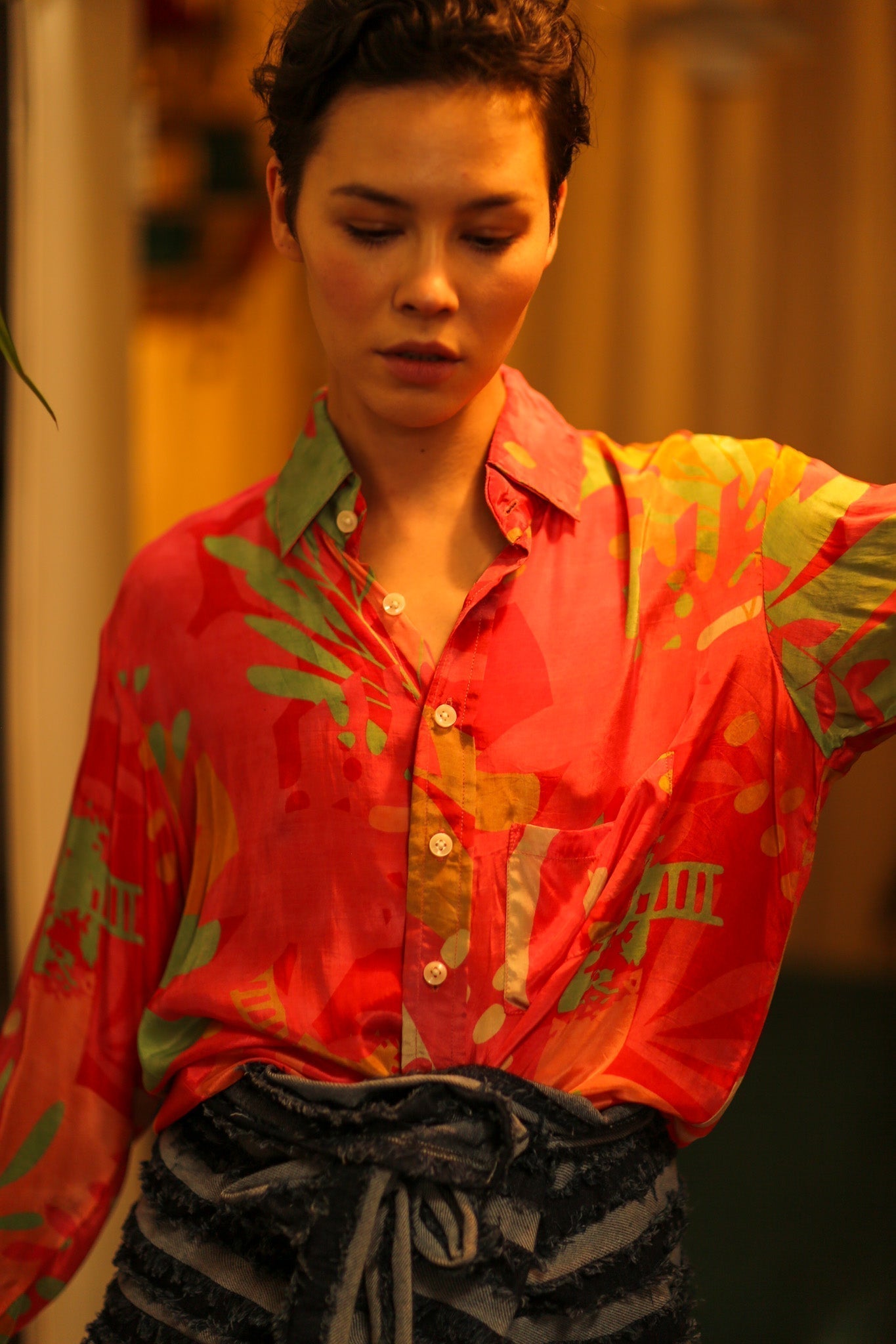 BOYFRIEND BILLIE PINK SPLASH - MOMO STUDIO BERLIN - Berlin Concept Store - sustainable & ethical fashion