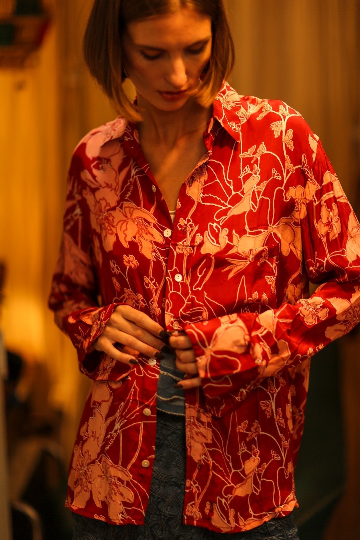 BOYFRIEND BILLIE RED JUNGLE - MOMO STUDIO BERLIN - Berlin Concept Store - sustainable & ethical fashion