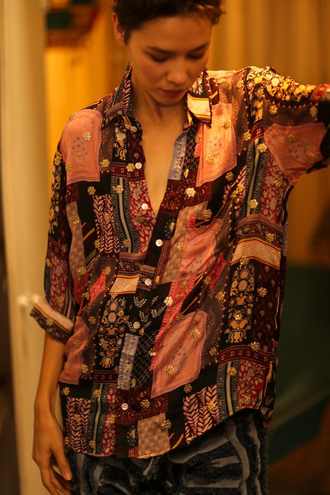 BOYFRIEND BILLIE TIM EMBROIDERED - MOMO STUDIO BERLIN - Berlin Concept Store - sustainable & ethical fashion