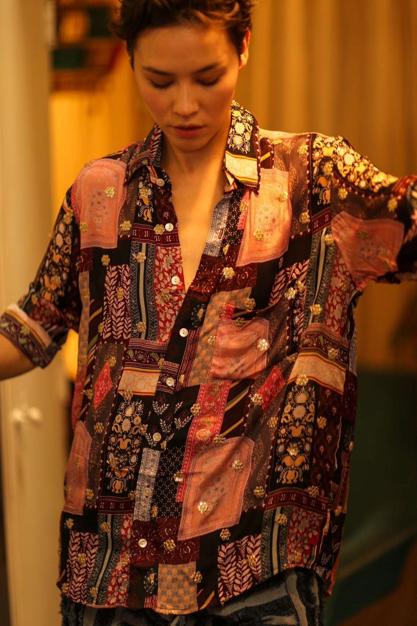 BOYFRIEND BILLIE TIM EMBROIDERED - MOMO STUDIO BERLIN - Berlin Concept Store - sustainable & ethical fashion