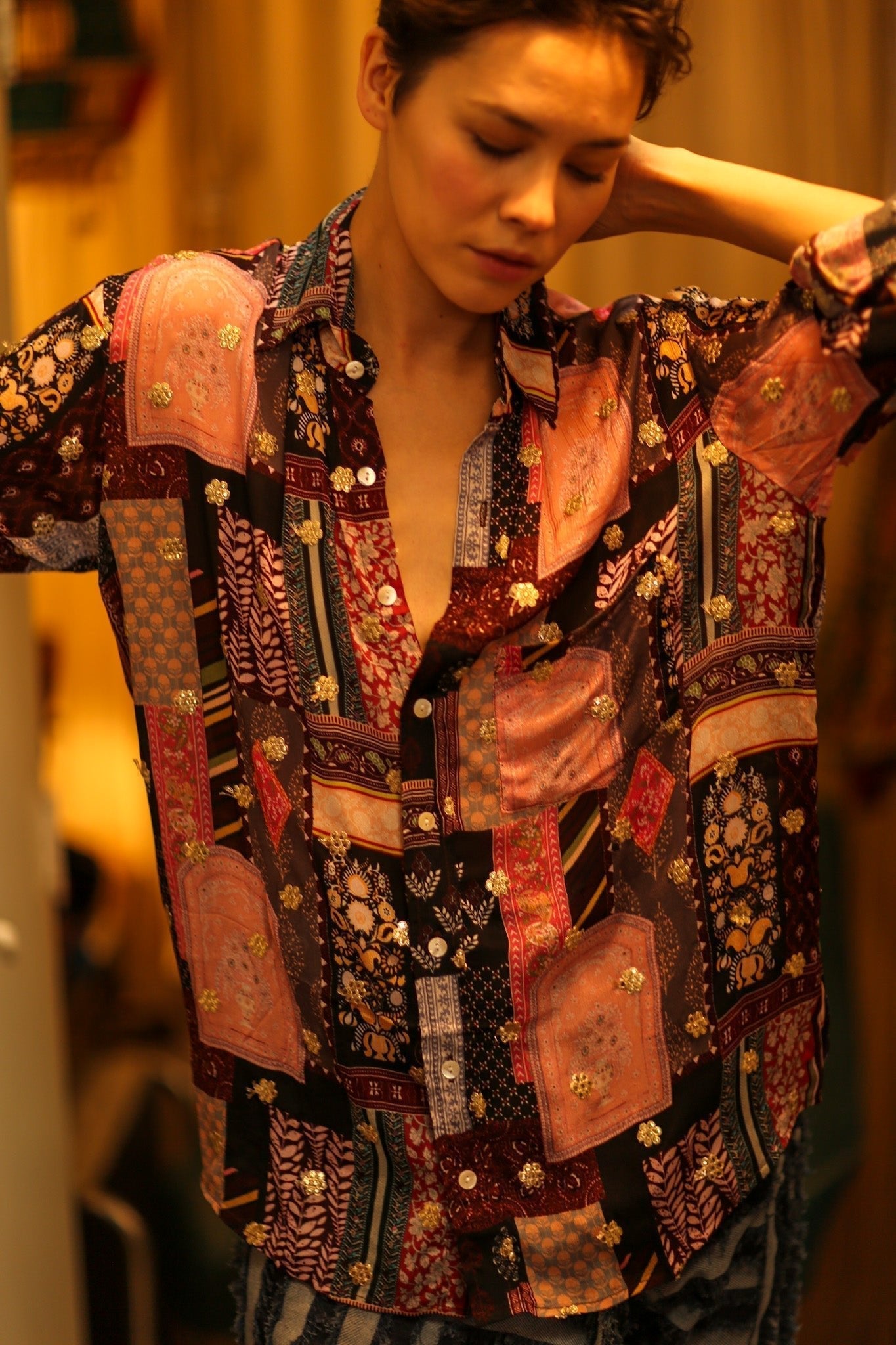 BOYFRIEND BILLIE TIM EMBROIDERED - MOMO STUDIO BERLIN - Berlin Concept Store - sustainable & ethical fashion