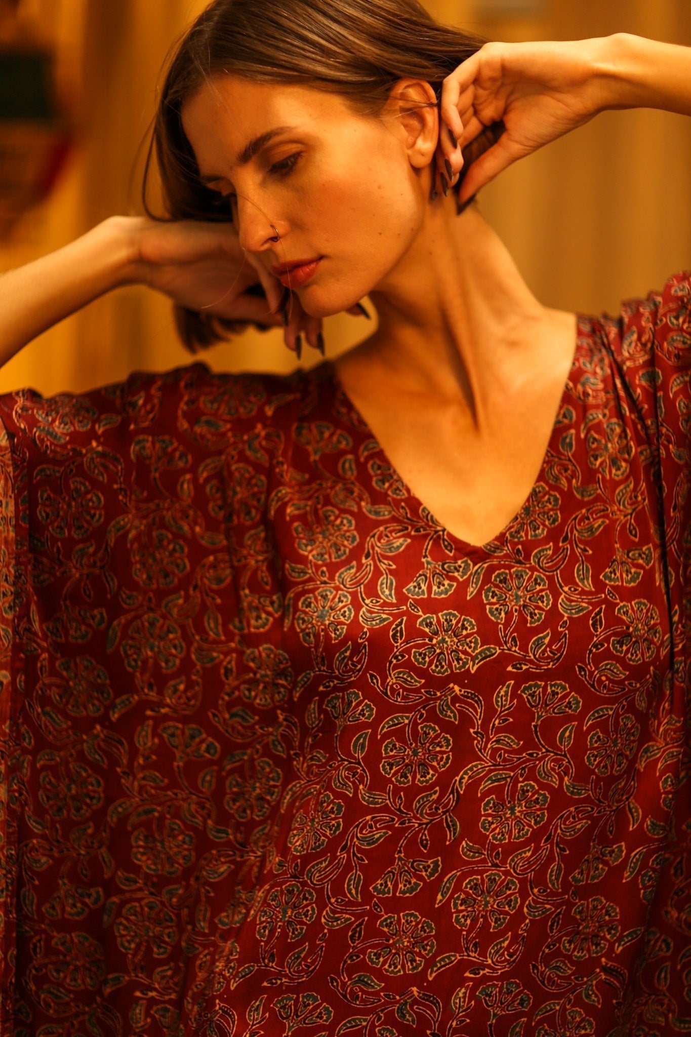 CAFTAN DRESS OZANI - MOMO STUDIO BERLIN - Berlin Concept Store - sustainable & ethical fashion