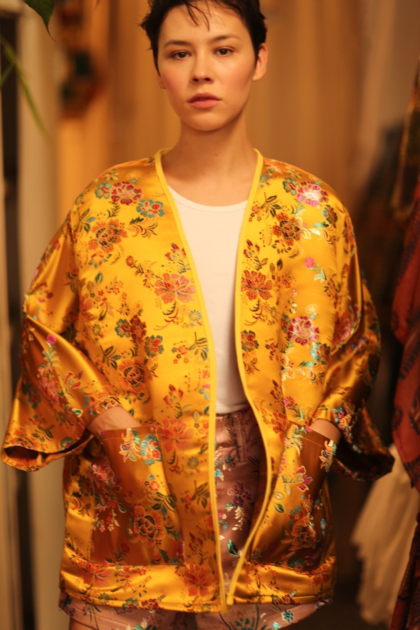 CHINESE SILK KIMONO YA LI - MOMO STUDIO BERLIN - Berlin Concept Store - sustainable & ethical fashion