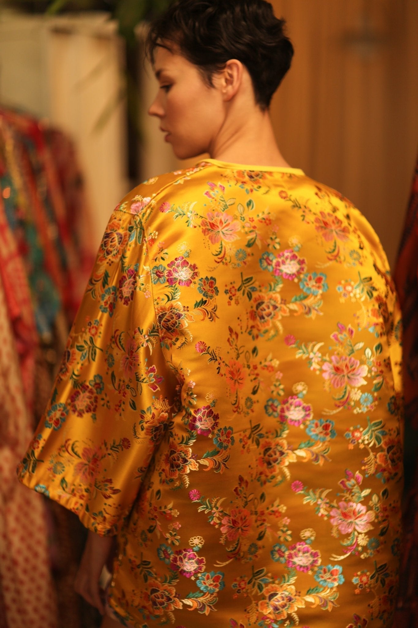 CHINESE SILK KIMONO YA LI - MOMO STUDIO BERLIN - Berlin Concept Store - sustainable & ethical fashion