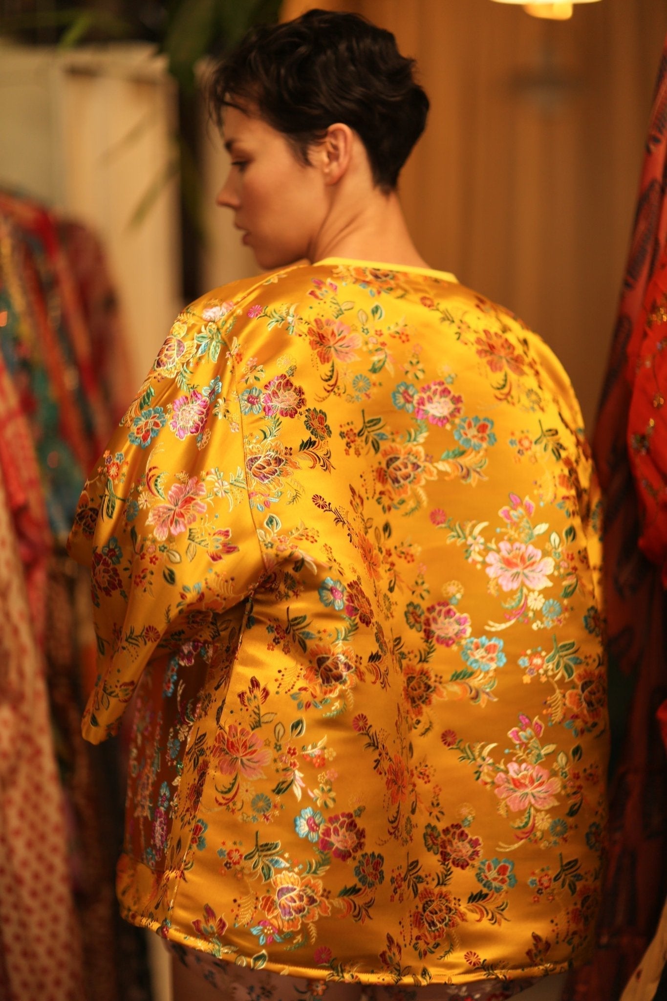CHINESE SILK KIMONO YA LI - MOMO STUDIO BERLIN - Berlin Concept Store - sustainable & ethical fashion