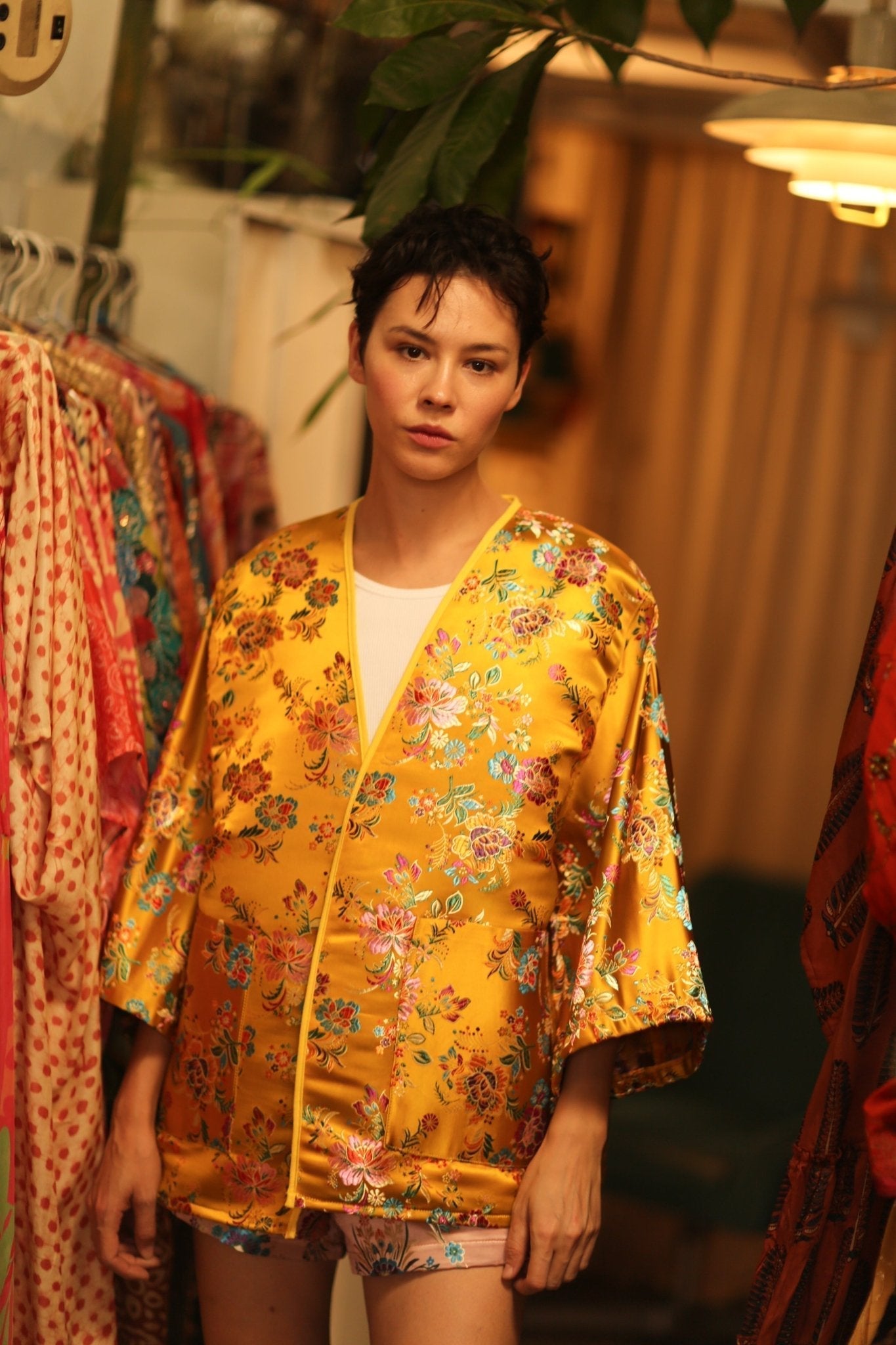 CHINESE SILK KIMONO YA LI - MOMO STUDIO BERLIN - Berlin Concept Store - sustainable & ethical fashion
