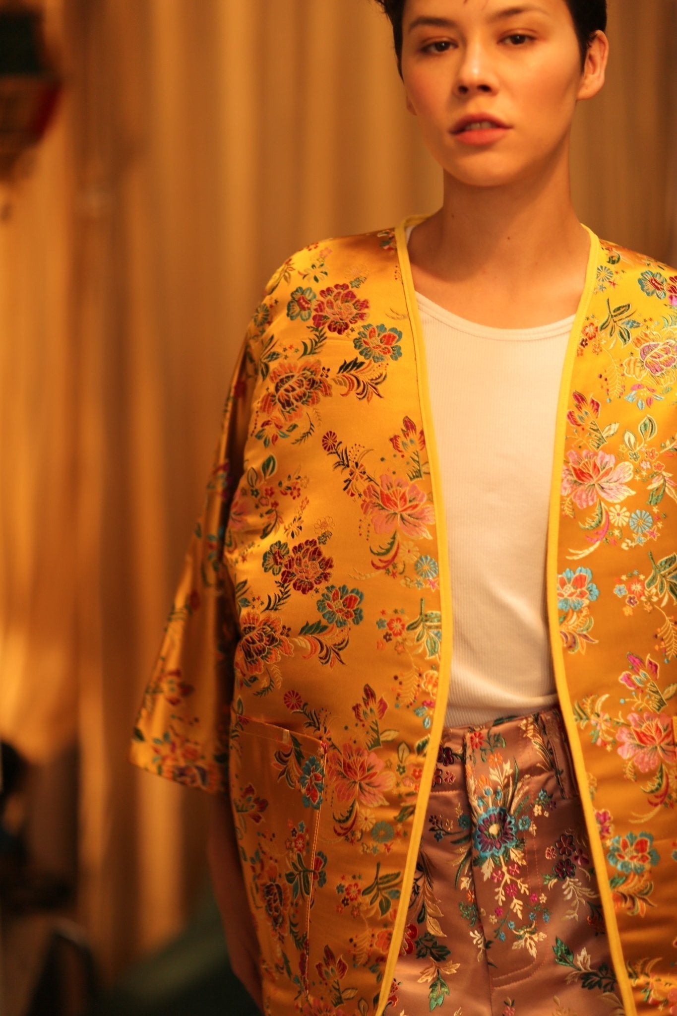 CHINESE SILK KIMONO YA LI - MOMO STUDIO BERLIN - Berlin Concept Store - sustainable & ethical fashion