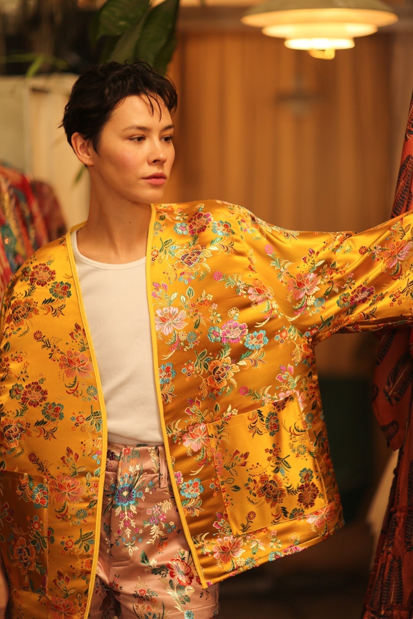 CHINESE SILK KIMONO YA LI - MOMO STUDIO BERLIN - Berlin Concept Store - sustainable & ethical fashion