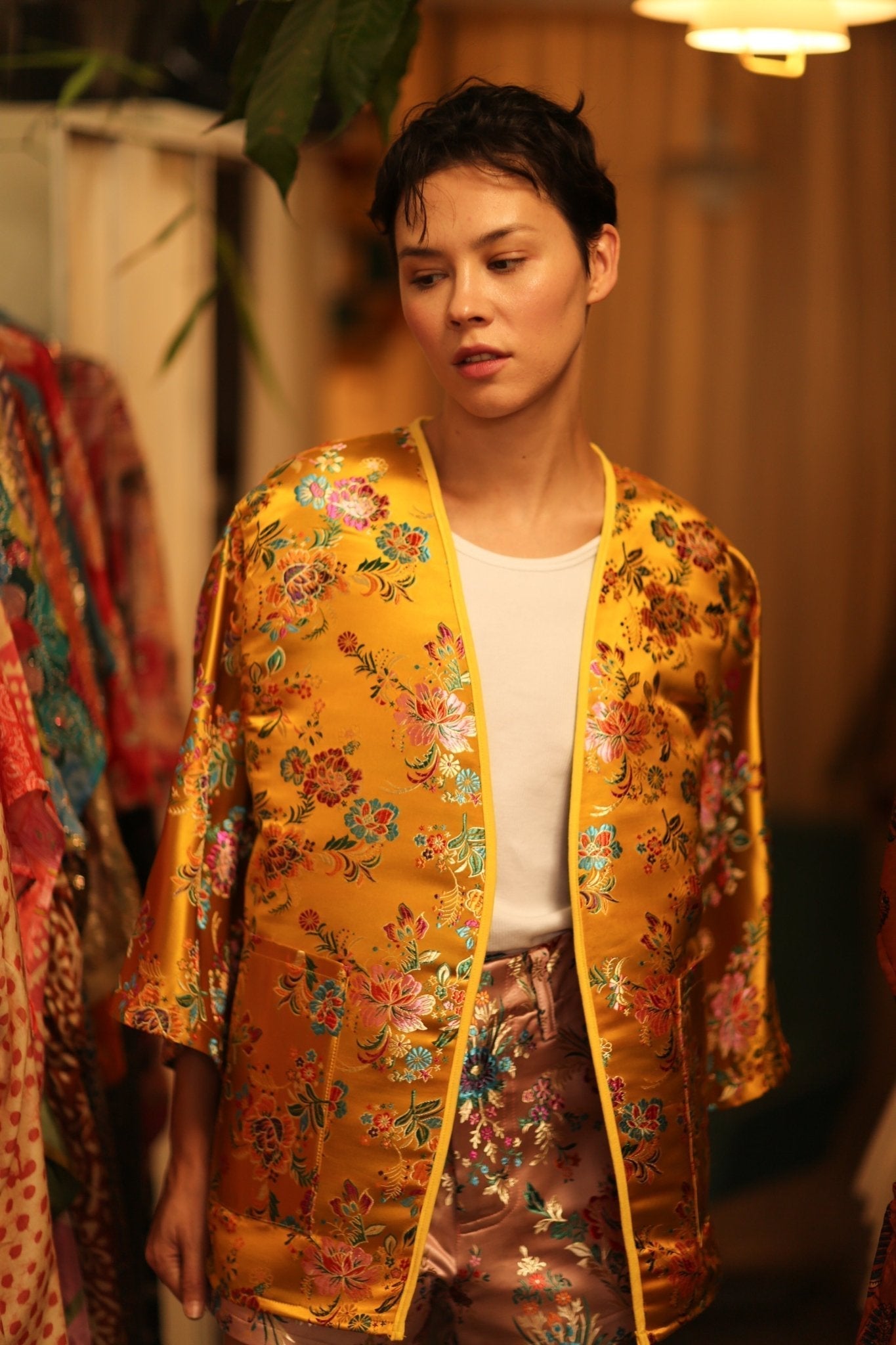 CHINESE SILK KIMONO YA LI - MOMO STUDIO BERLIN - Berlin Concept Store - sustainable & ethical fashion