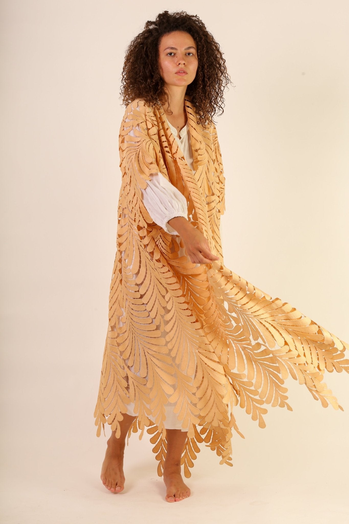 COTTON LACE KIMONO LEILA - MOMO STUDIO BERLIN - Berlin Concept Store - sustainable & ethical fashion