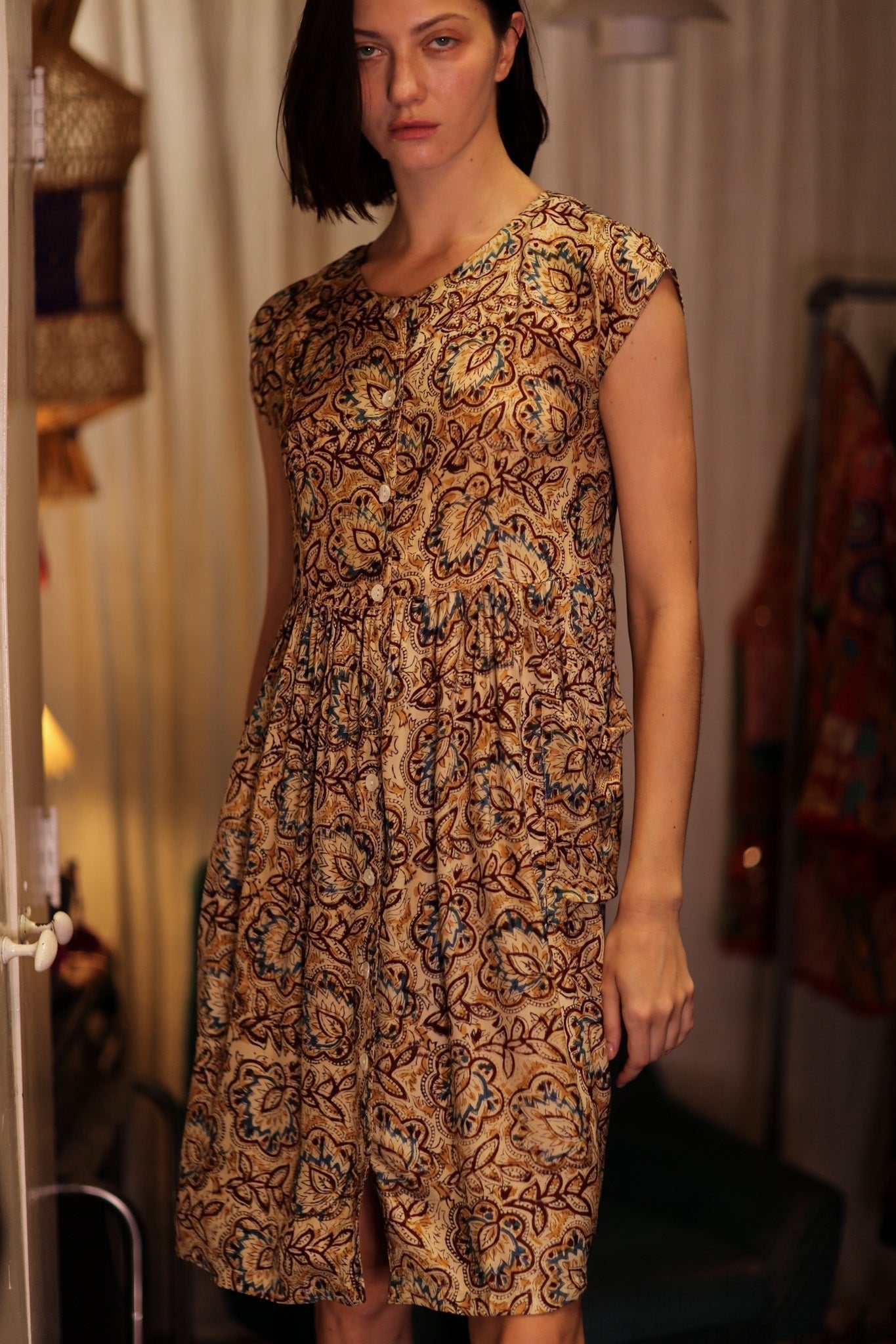 EDITH SILK DRESS DECO - MOMO STUDIO BERLIN - Berlin Concept Store - sustainable & ethical fashion