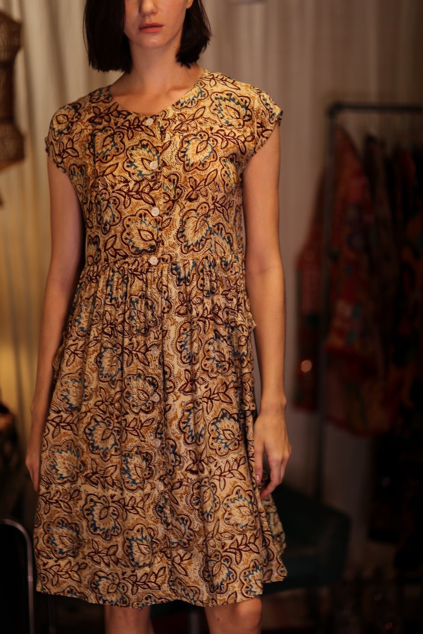 EDITH SILK DRESS DECO - MOMO STUDIO BERLIN - Berlin Concept Store - sustainable & ethical fashion