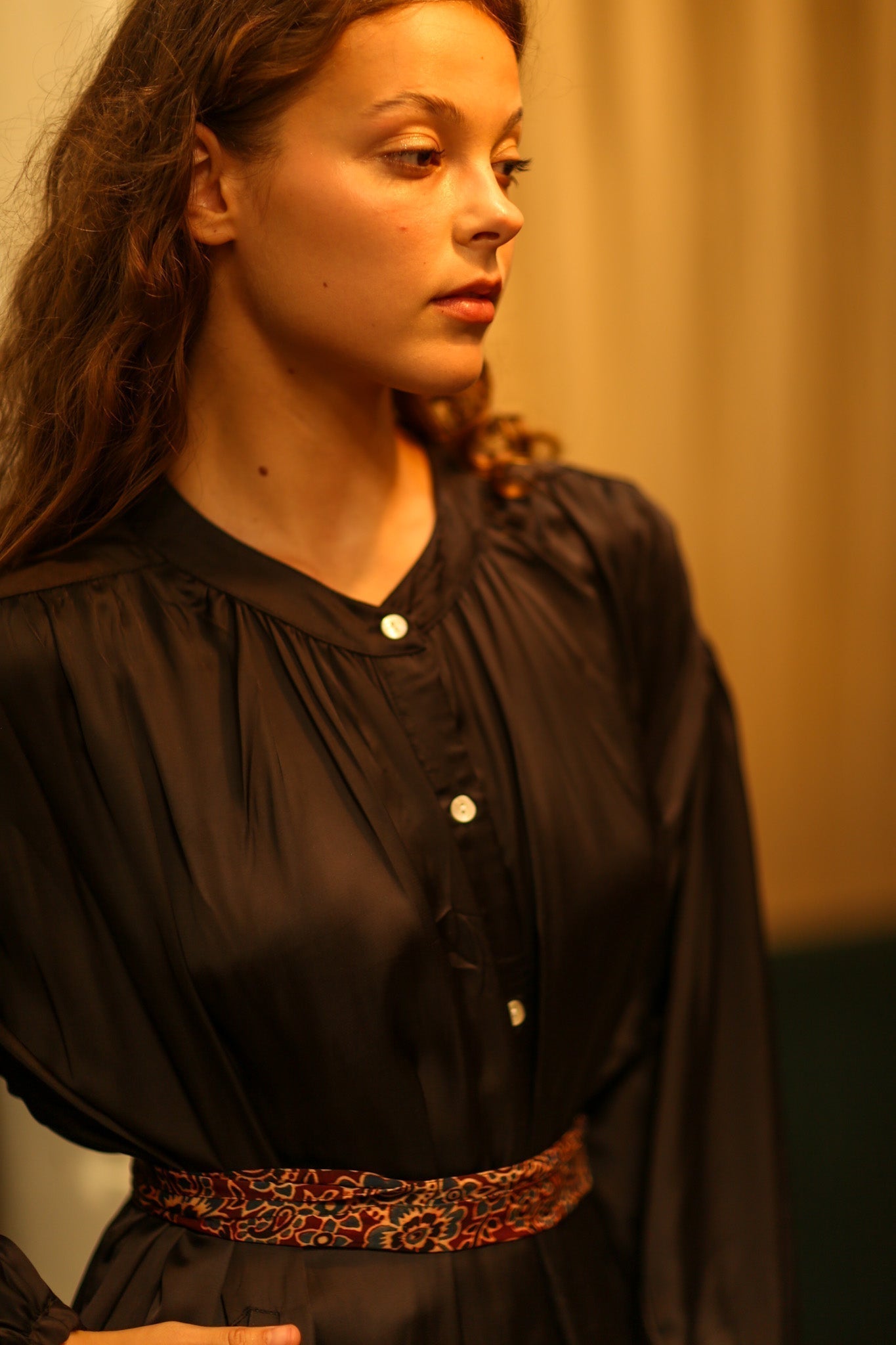 ELIZABETH SILK DRESS BLACK - MOMO STUDIO BERLIN - Berlin Concept Store - sustainable & ethical fashion