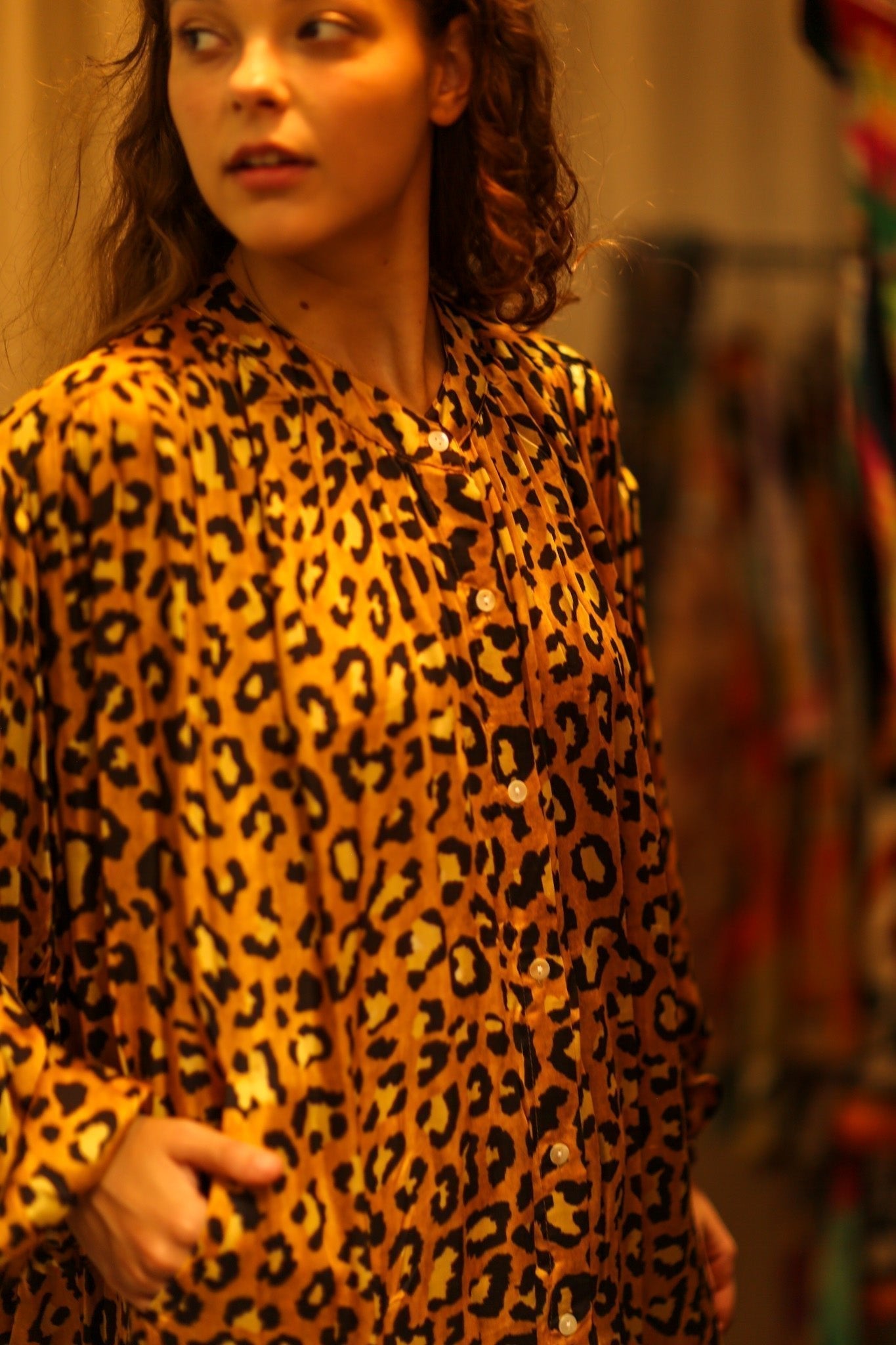 ELIZABETH SILK DRESS LEO - MOMO STUDIO BERLIN - Berlin Concept Store - sustainable & ethical fashion
