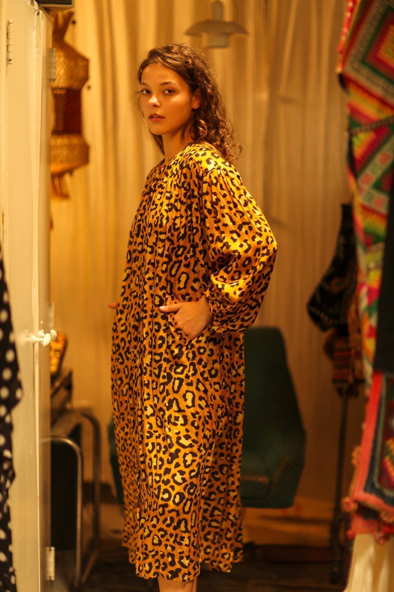 ELIZABETH SILK DRESS LEO - MOMO STUDIO BERLIN - Berlin Concept Store - sustainable & ethical fashion