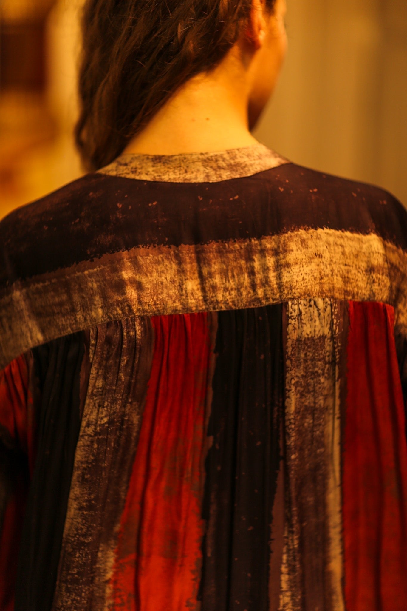 ELIZABETH SILK DRESS POPPY FIELD - MOMO STUDIO BERLIN - Berlin Concept Store - sustainable & ethical fashion