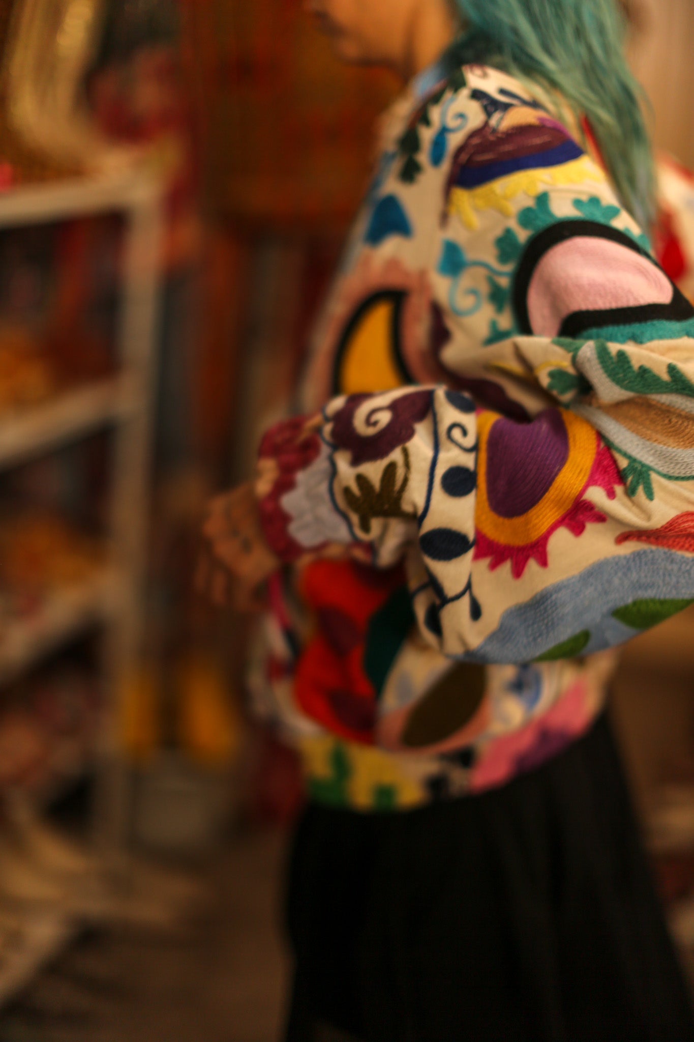 EMBROIDERED BOMBER JACKET CLARA - MOMO STUDIO BERLIN - Berlin Concept Store - sustainable & ethical fashion