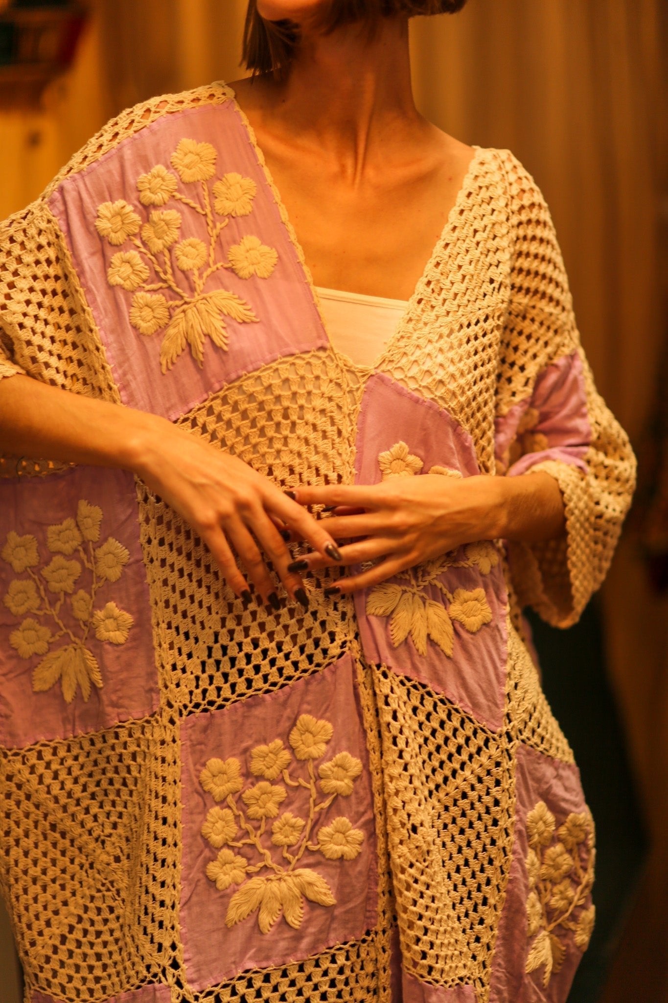 EMBROIDERED KAFTAN DRESS PHOEBIN - MOMO STUDIO BERLIN - Berlin Concept Store - sustainable & ethical fashion