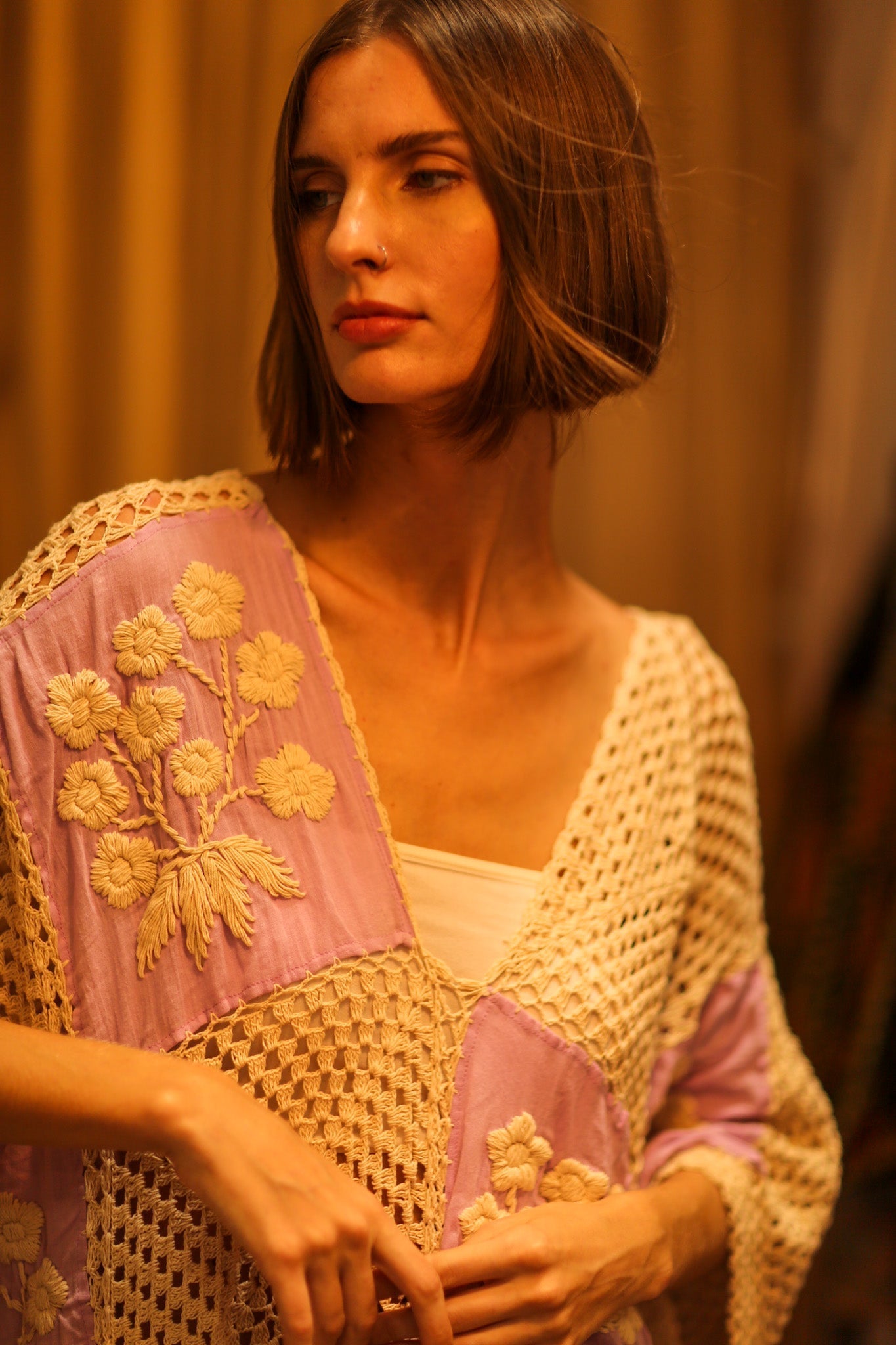 EMBROIDERED KAFTAN DRESS PHOEBIN - MOMO STUDIO BERLIN - Berlin Concept Store - sustainable & ethical fashion