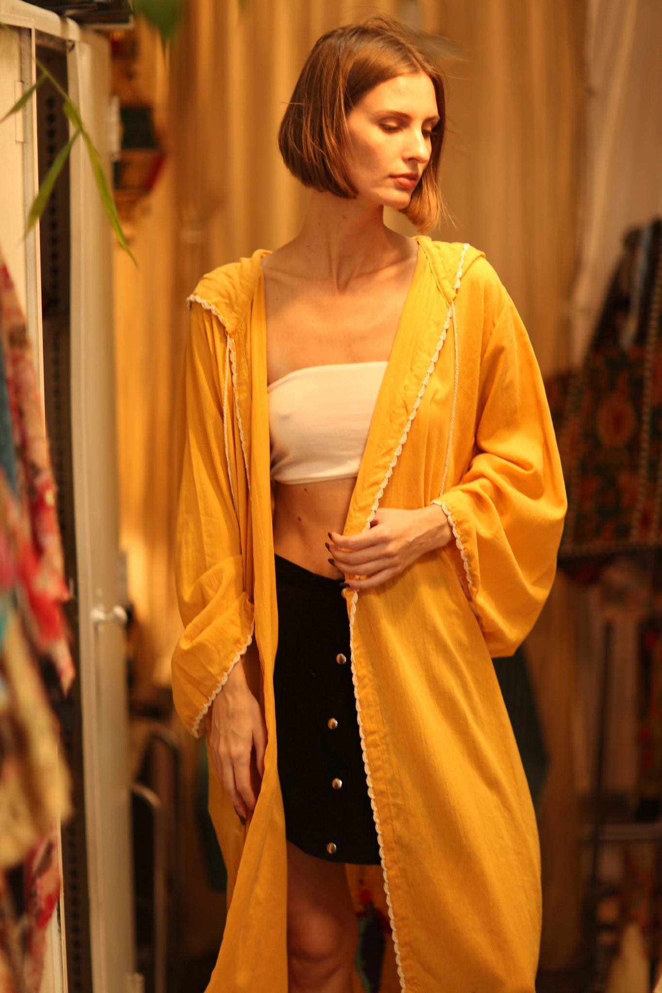 EMBROIDERED KIMONO DREAM GIRL LUCKY - MOMO STUDIO BERLIN - Berlin Concept Store - sustainable & ethical fashion