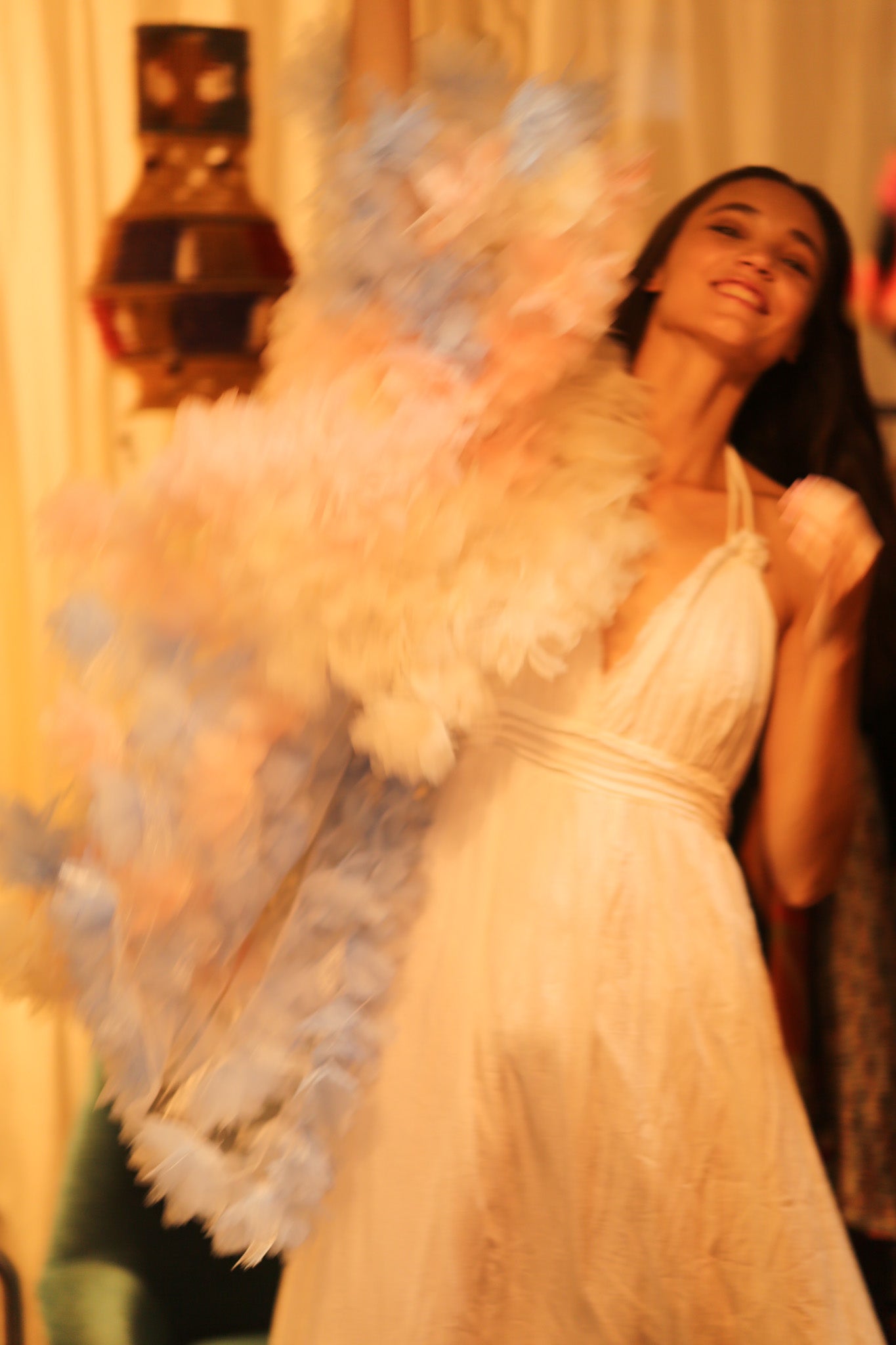 FEATHER FRILL KIMONO MARILYN - MOMO STUDIO BERLIN - Berlin Concept Store - sustainable & ethical fashion