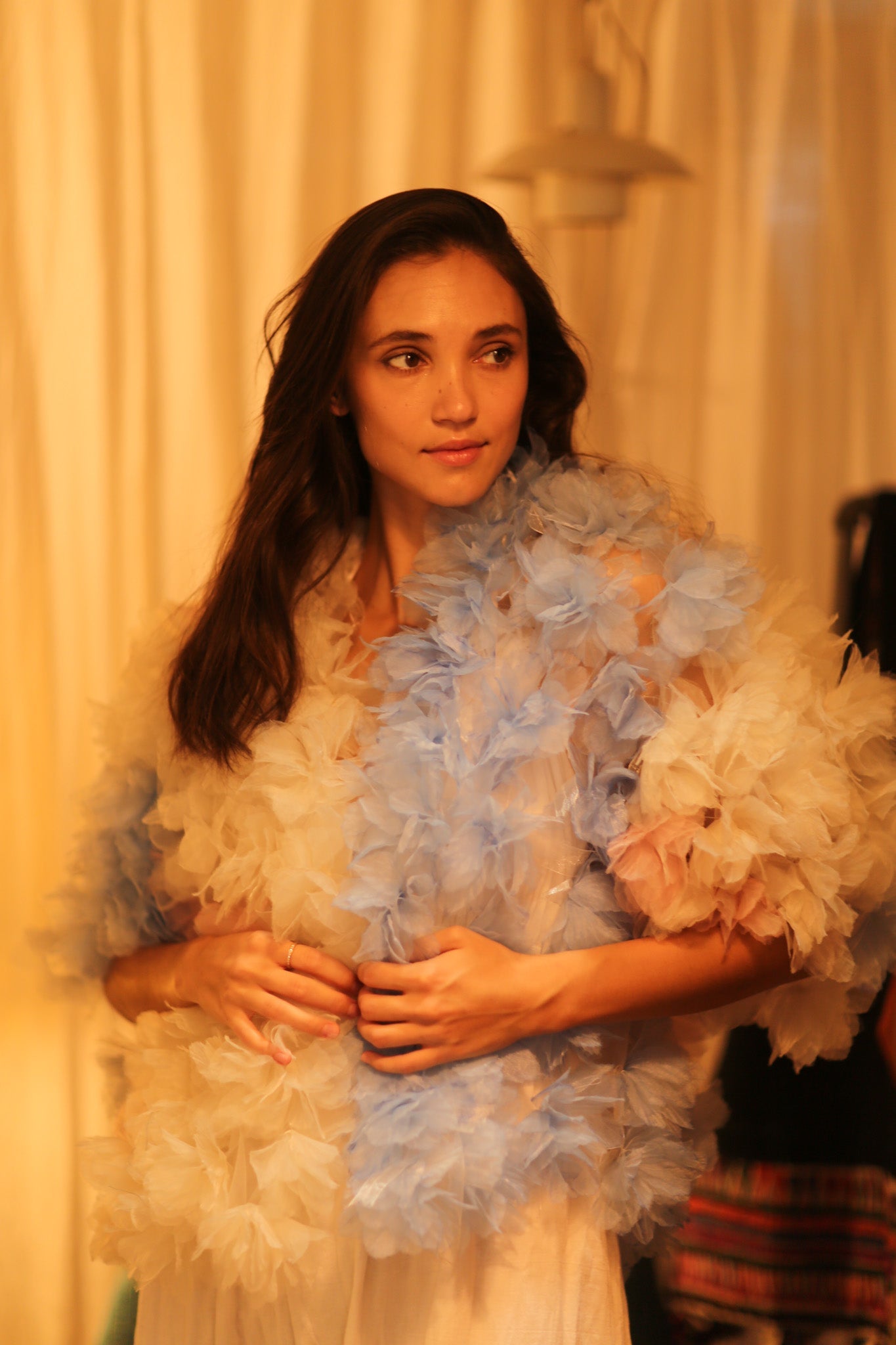 FEATHER FRILL KIMONO MARILYN - MOMO STUDIO BERLIN - Berlin Concept Store - sustainable & ethical fashion