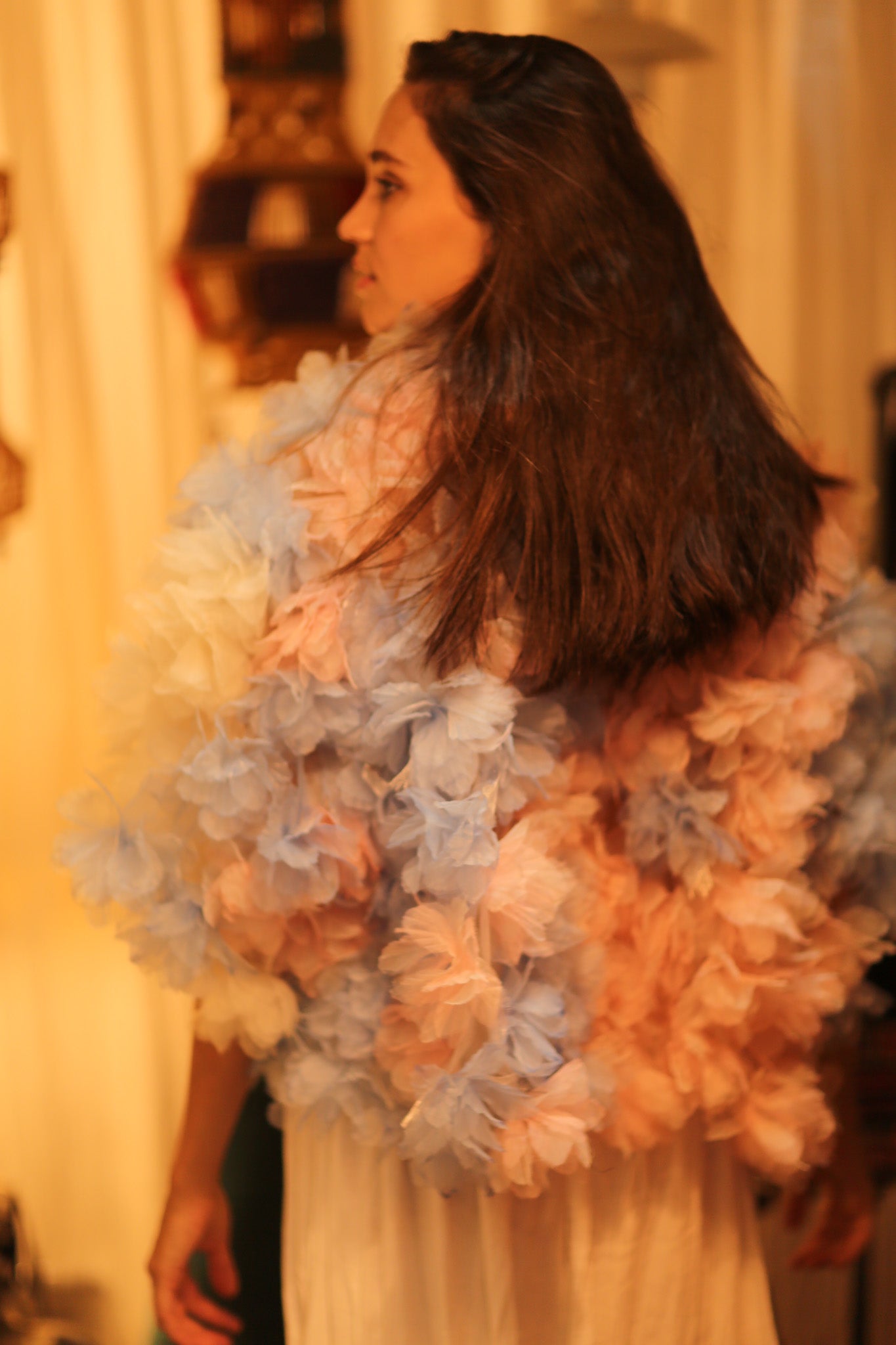 FEATHER FRILL KIMONO MARILYN - MOMO STUDIO BERLIN - Berlin Concept Store - sustainable & ethical fashion