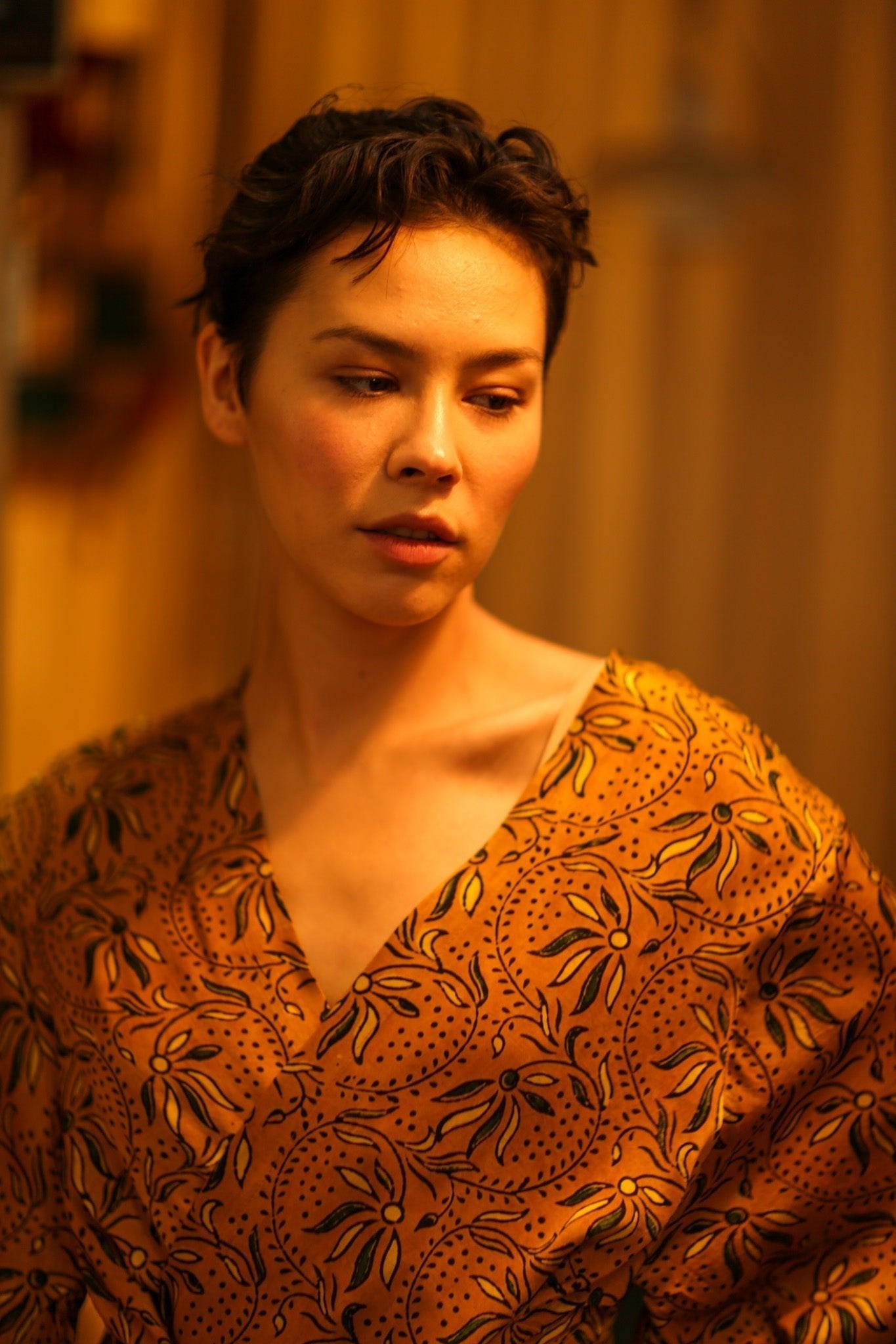 HAND BLOCK PRINT SILK XXL WING KIMONO - MOMO STUDIO BERLIN - Berlin Concept Store - sustainable & ethical fashion