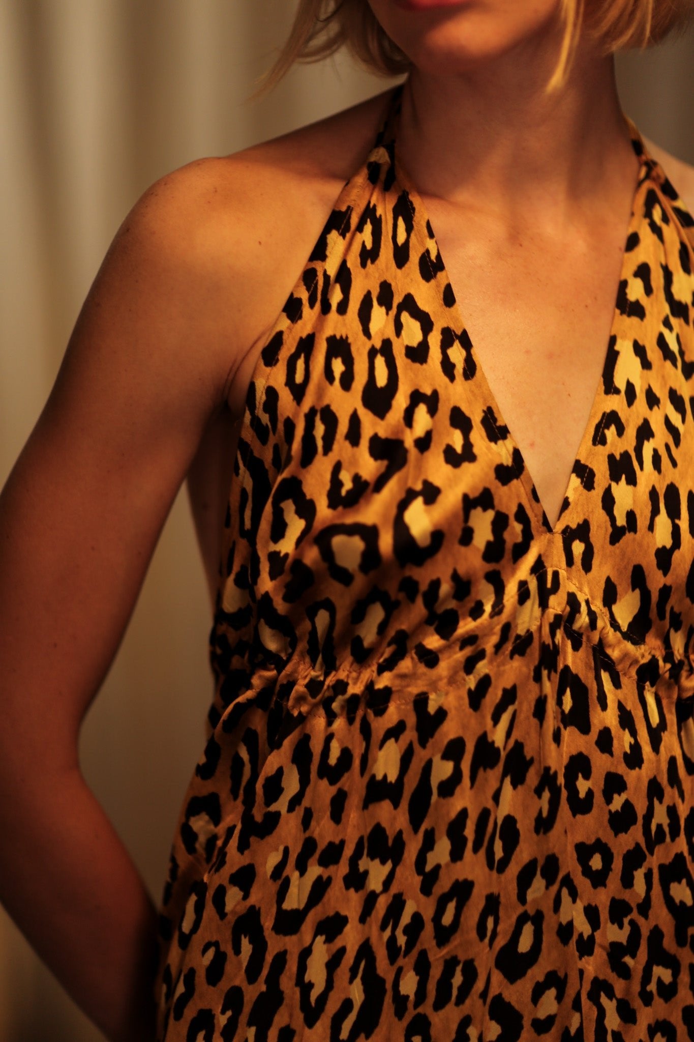 HANNAH SILK DRESS LEO - MOMO STUDIO BERLIN - Berlin Concept Store - sustainable & ethical fashion