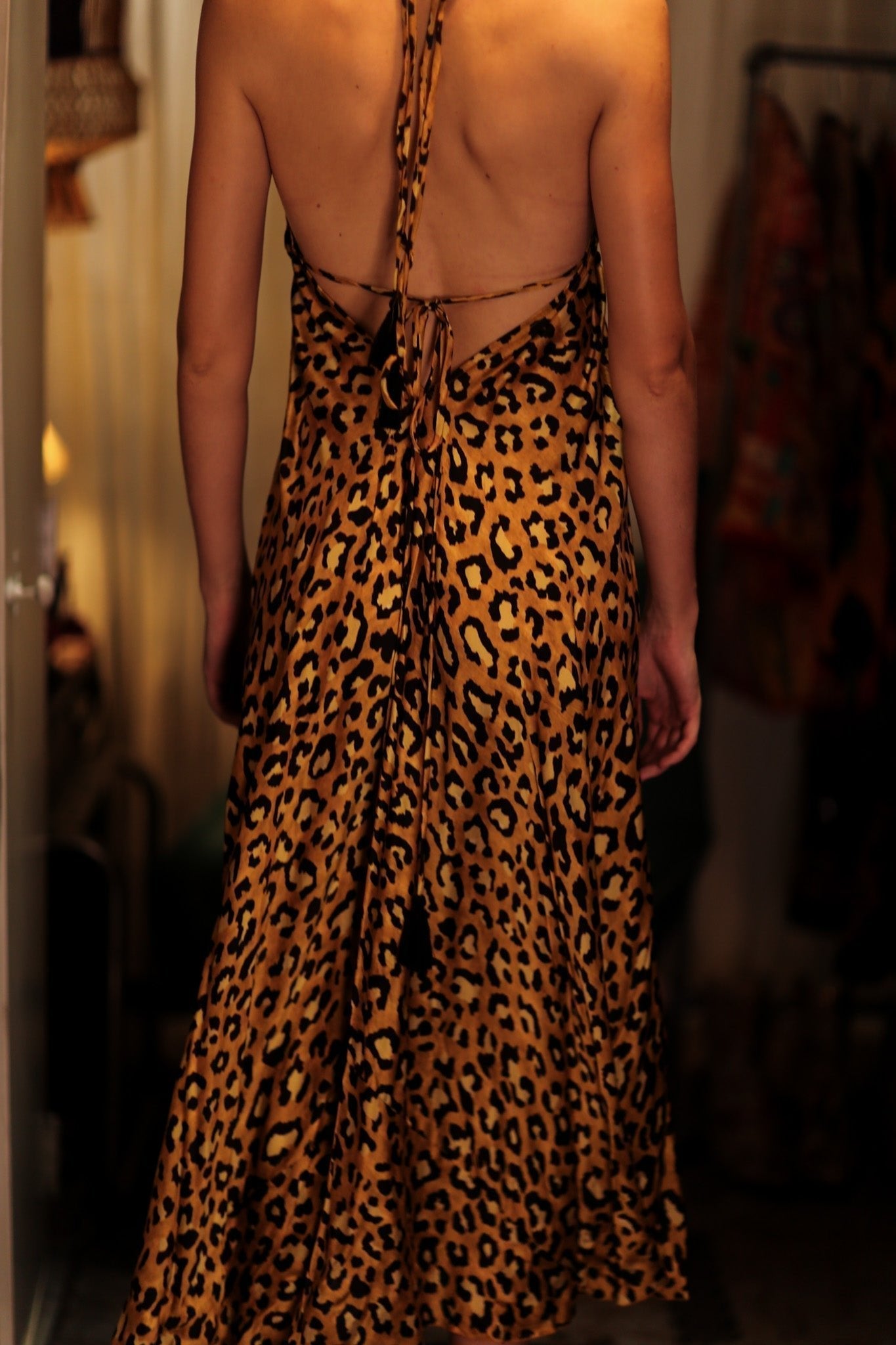 HANNAH SILK DRESS LEO - MOMO STUDIO BERLIN - Berlin Concept Store - sustainable & ethical fashion