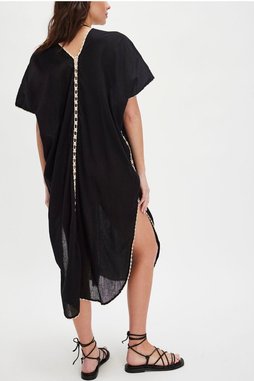 IBIZA EMBROIDERED KAFTAN - MOMO STUDIO BERLIN - Berlin Concept Store - sustainable & ethical fashion